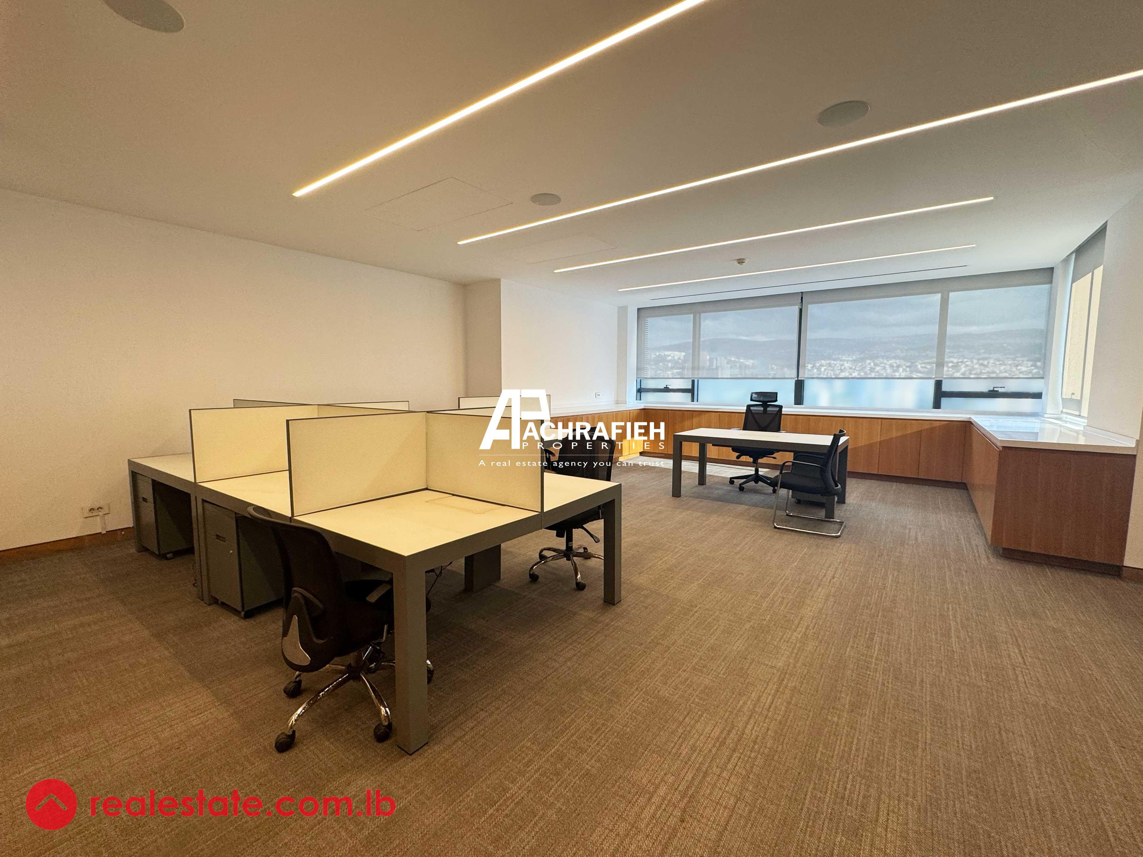 250 Sqm | Office for Rent In Achrafieh