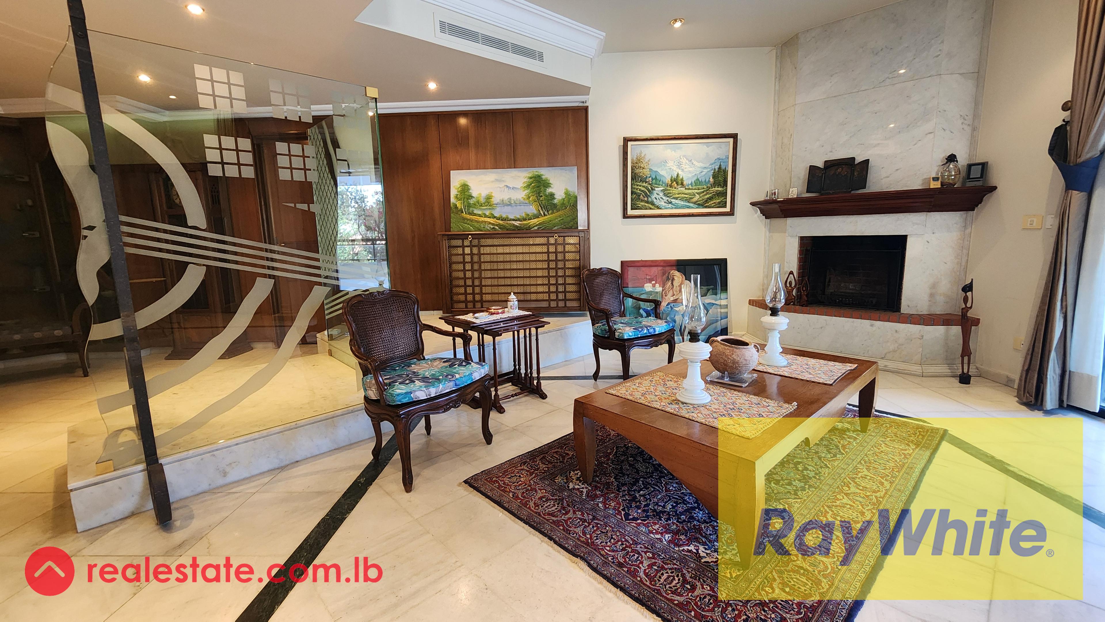 Apartment For Sale in Jamhour | Tarrace & Garden