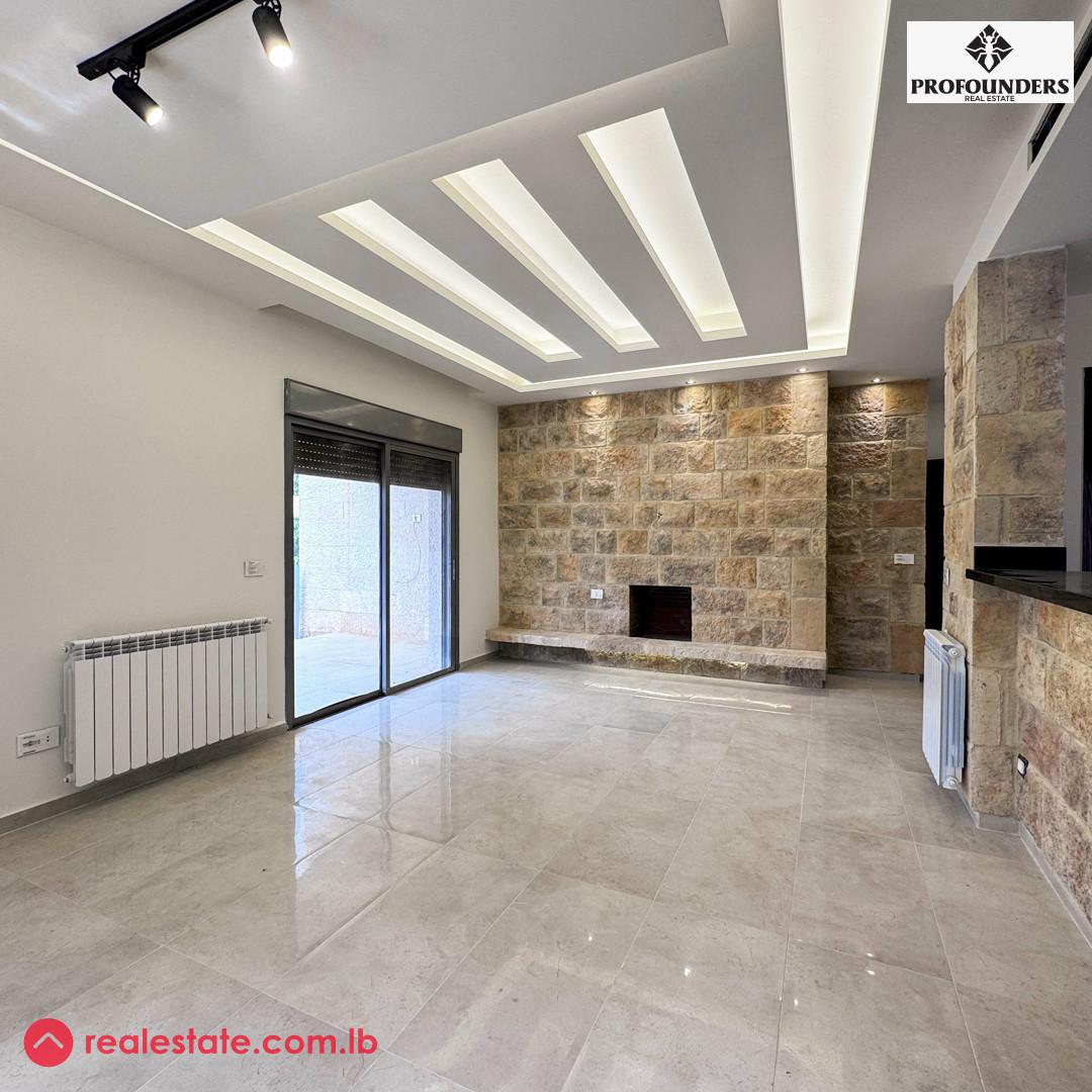 High-End Apartment with Garden for Sale in Baabdat