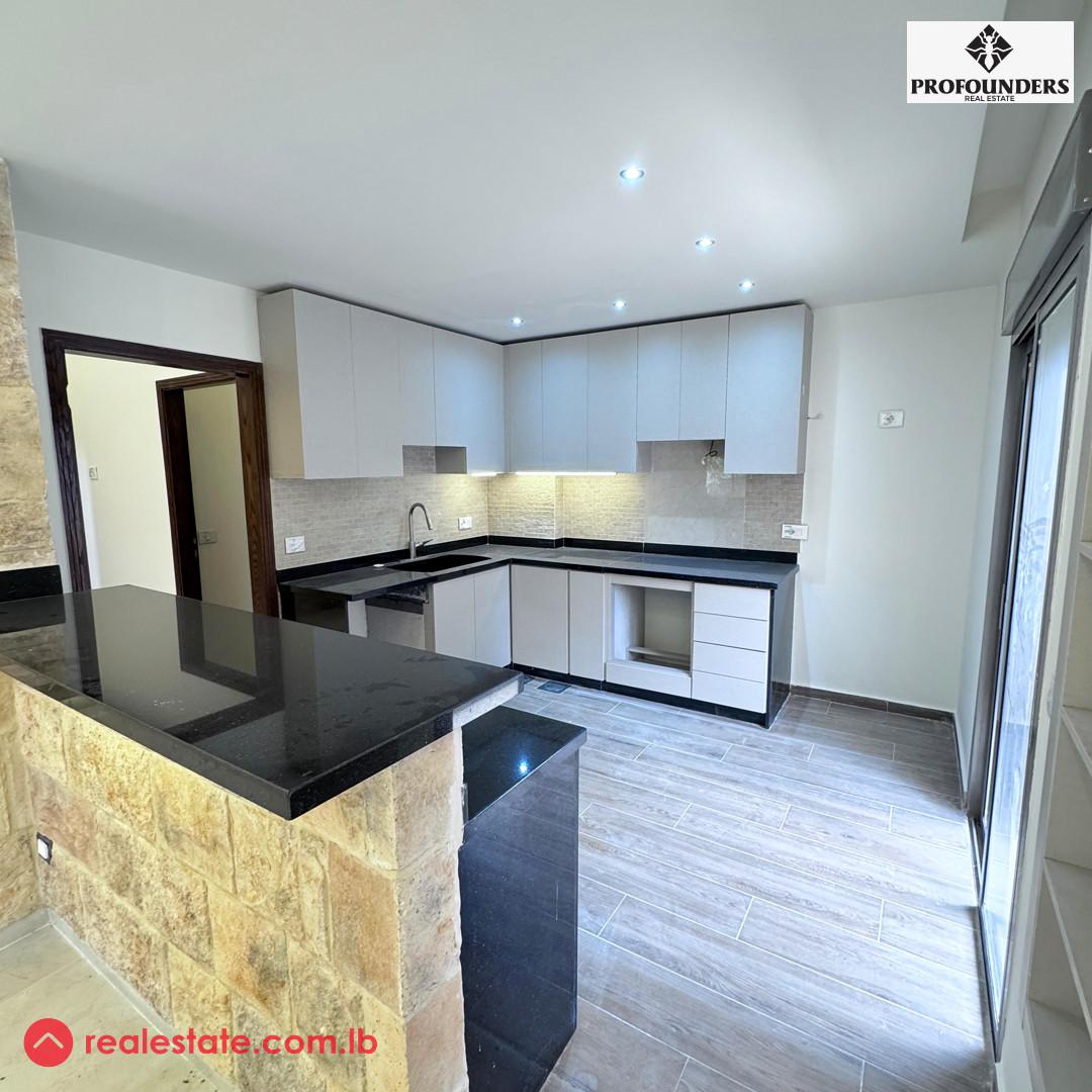 High-End Apartment with Garden for Sale in Baabdat