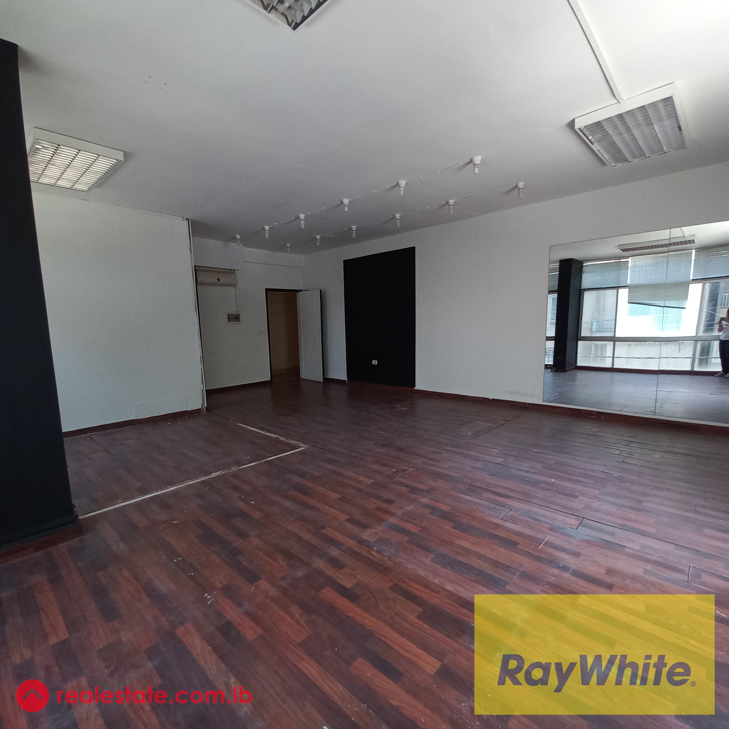 Office first floor one space in Jal el Dib for rent