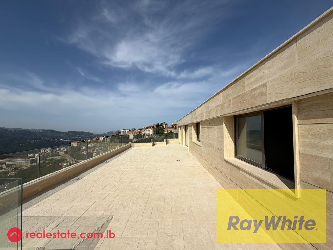Spacious Apartment for Sale in Baabdat with terrace