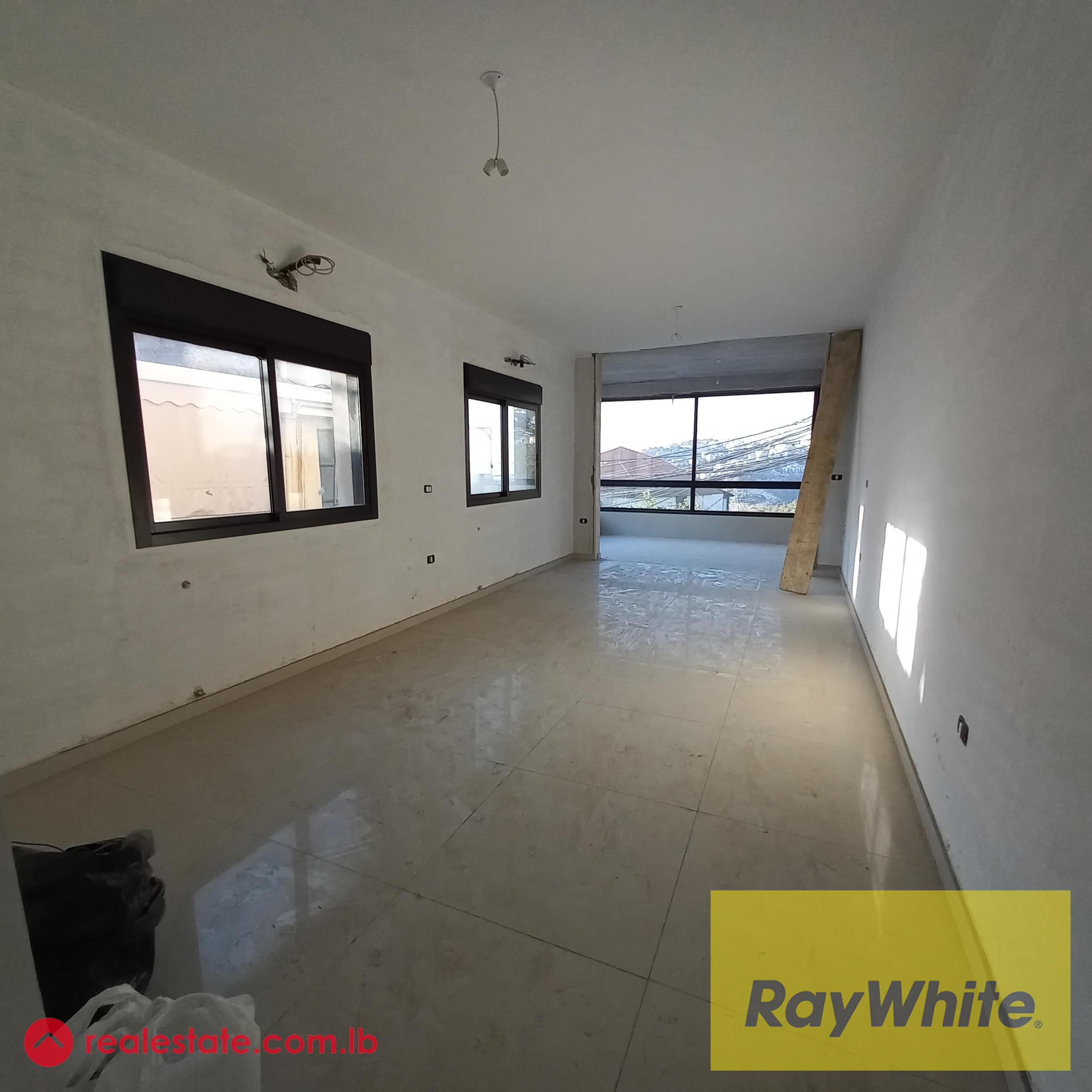 New built apartment calm area in Bsalim for sale