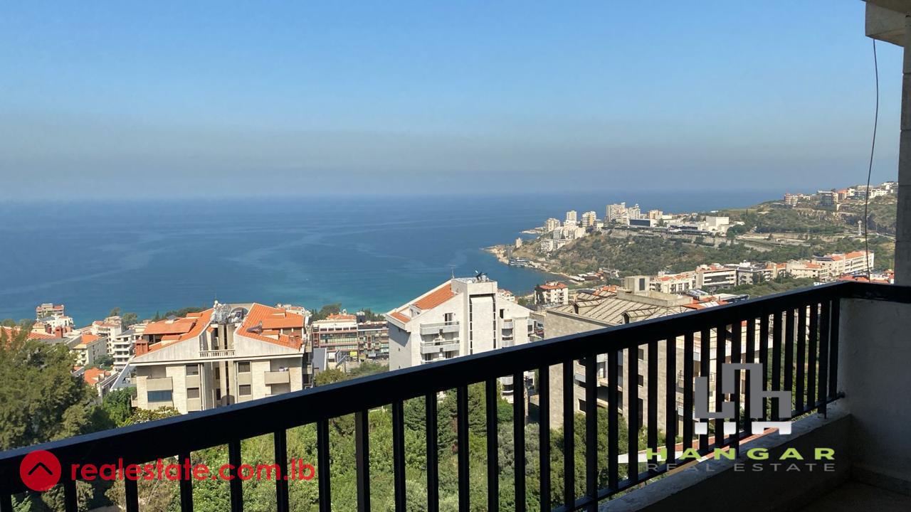 Apartment for sale in Kfarhbab with open Sea view