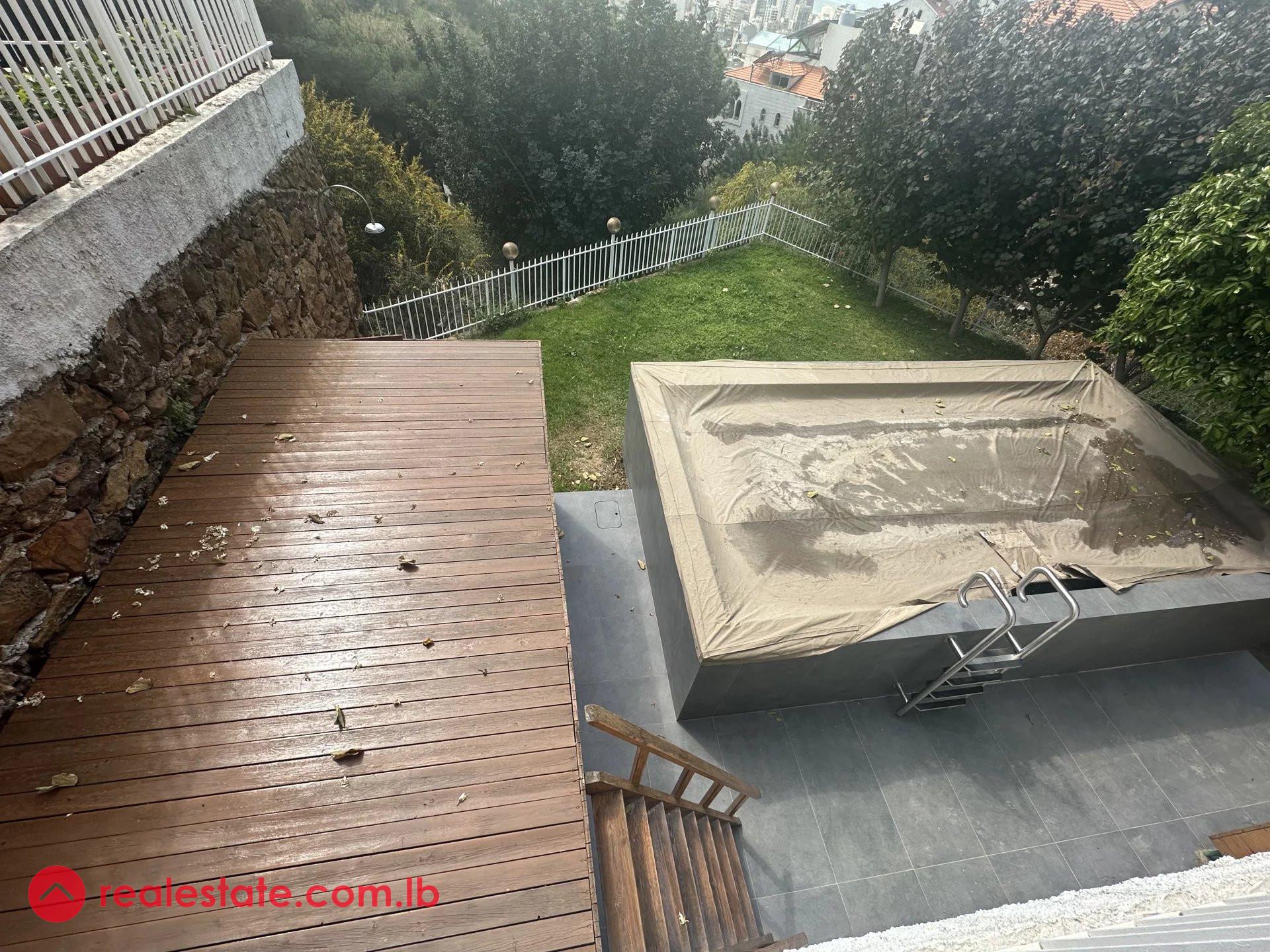 Newly Renovated Villa in Rabieh For Rent - Stunning Views