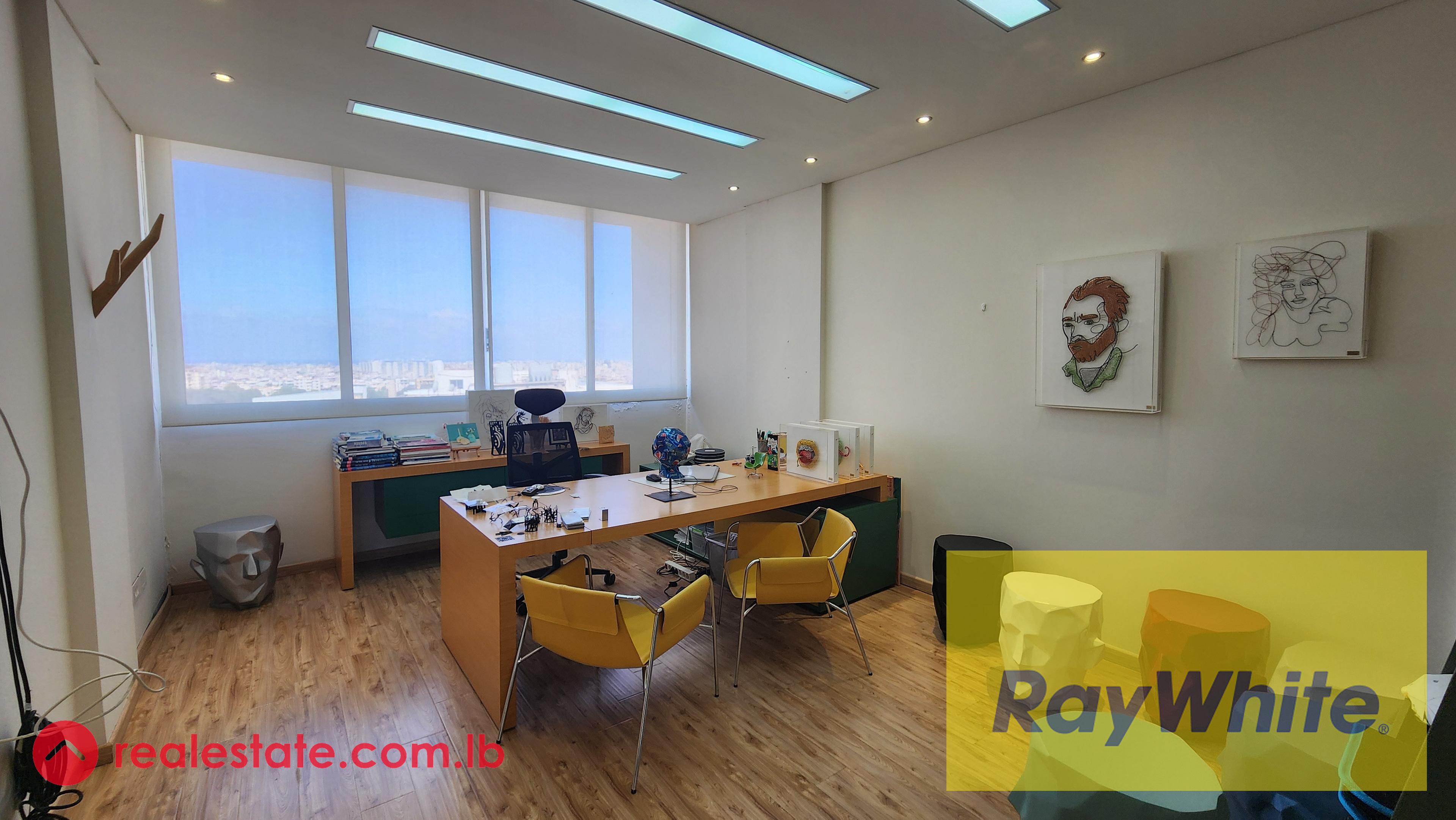 Spacious Office for Rent – Prime Location in Baabda