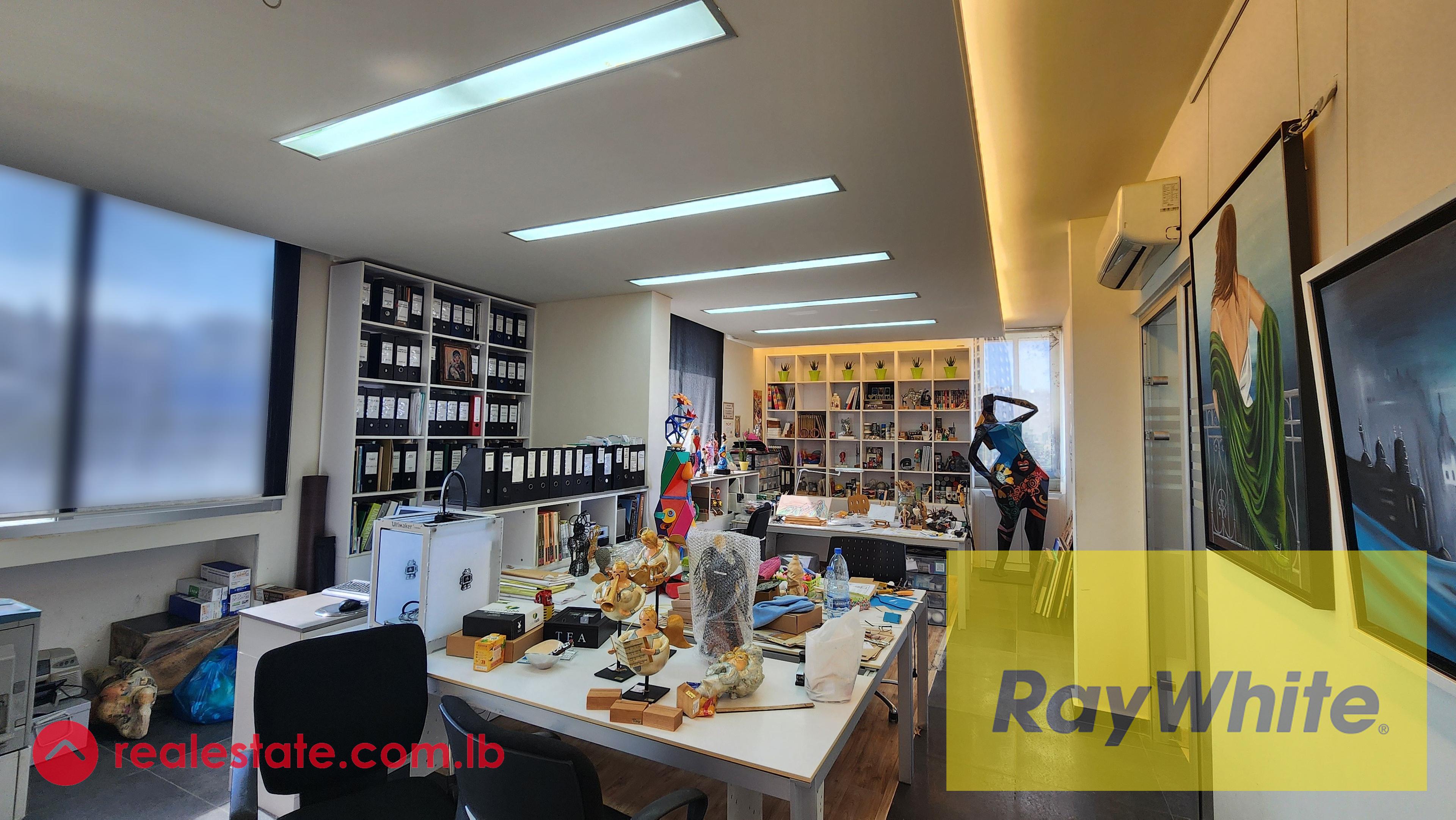 Spacious Office for Rent – Prime Location in Baabda