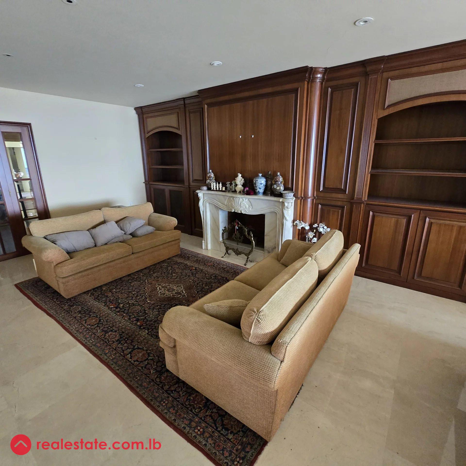 Spacious Apartment In Rabieh with the best Panoramic Sea View!