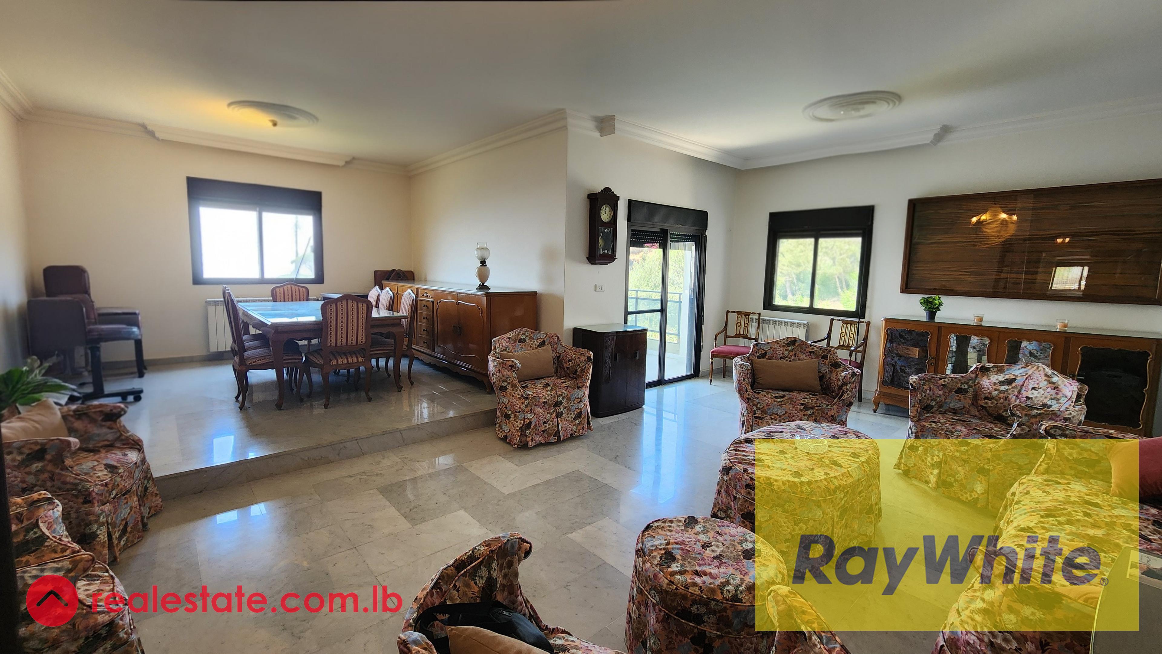 Furnished Apartment for Rent in Kahale | Terrace