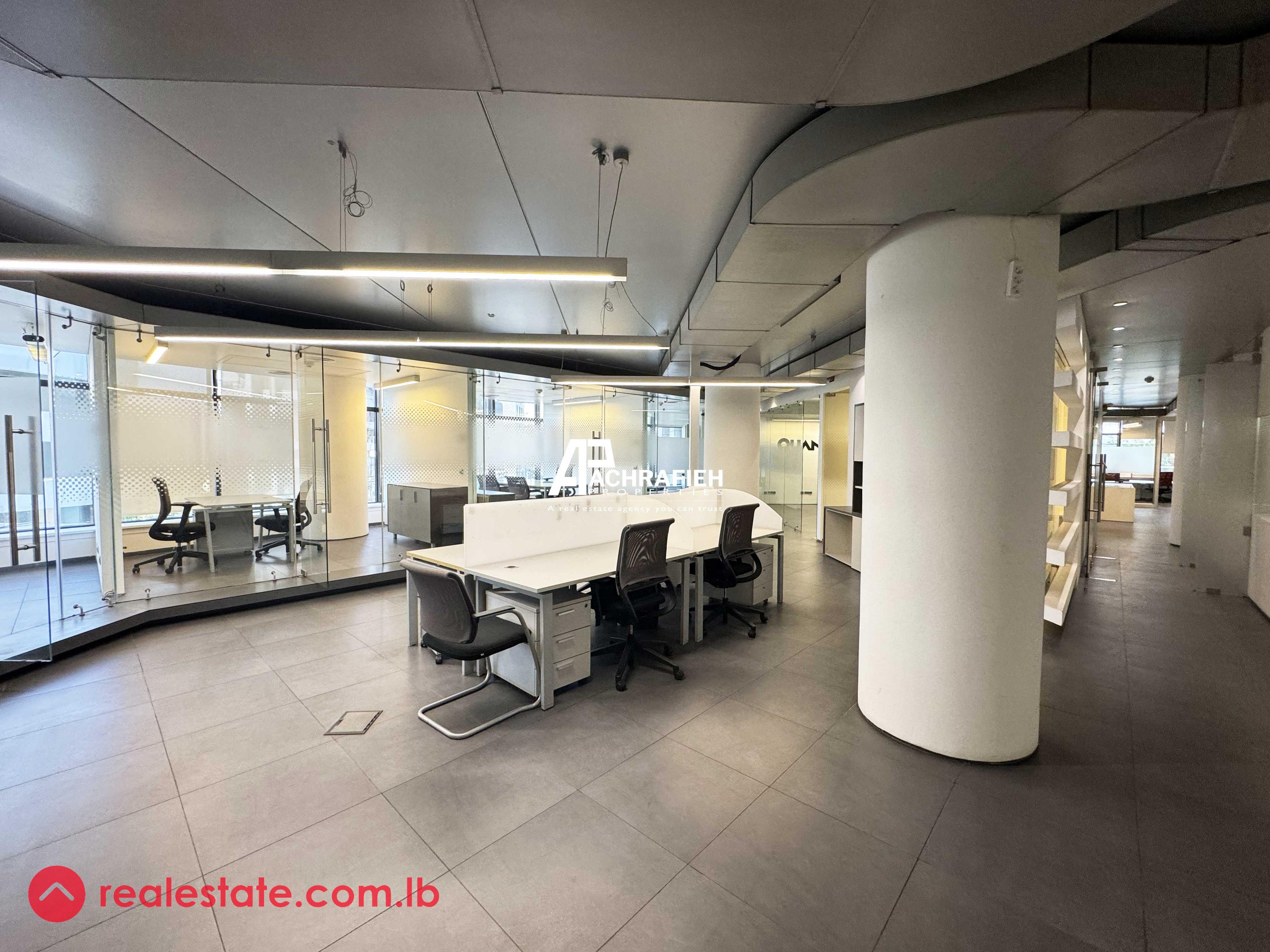 520 Sqm | Fully Furnished Office For Sale in Achrafieh