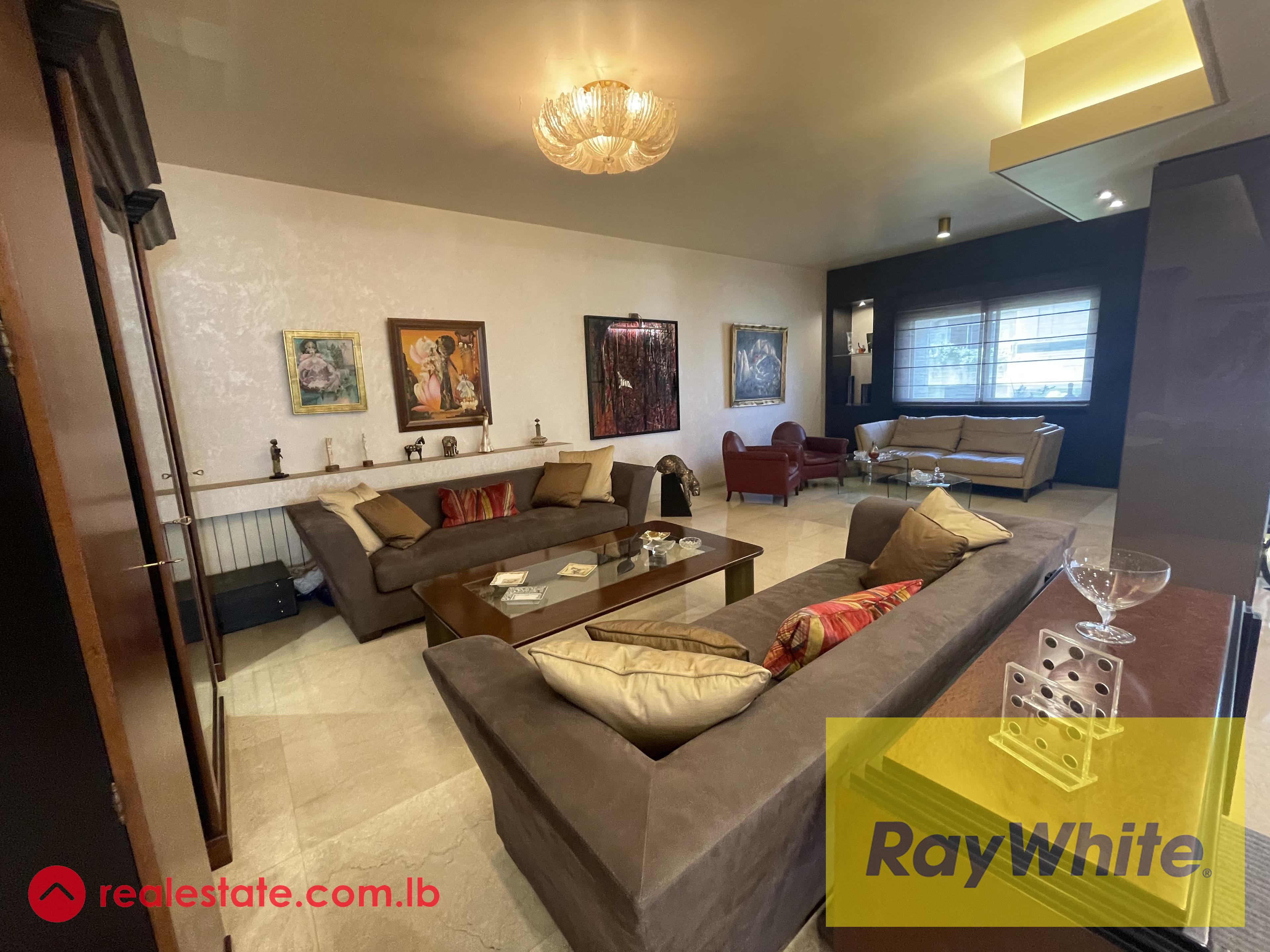 Spacious Apartment for Sale – Mar Takla, Hazmieh Prime Location