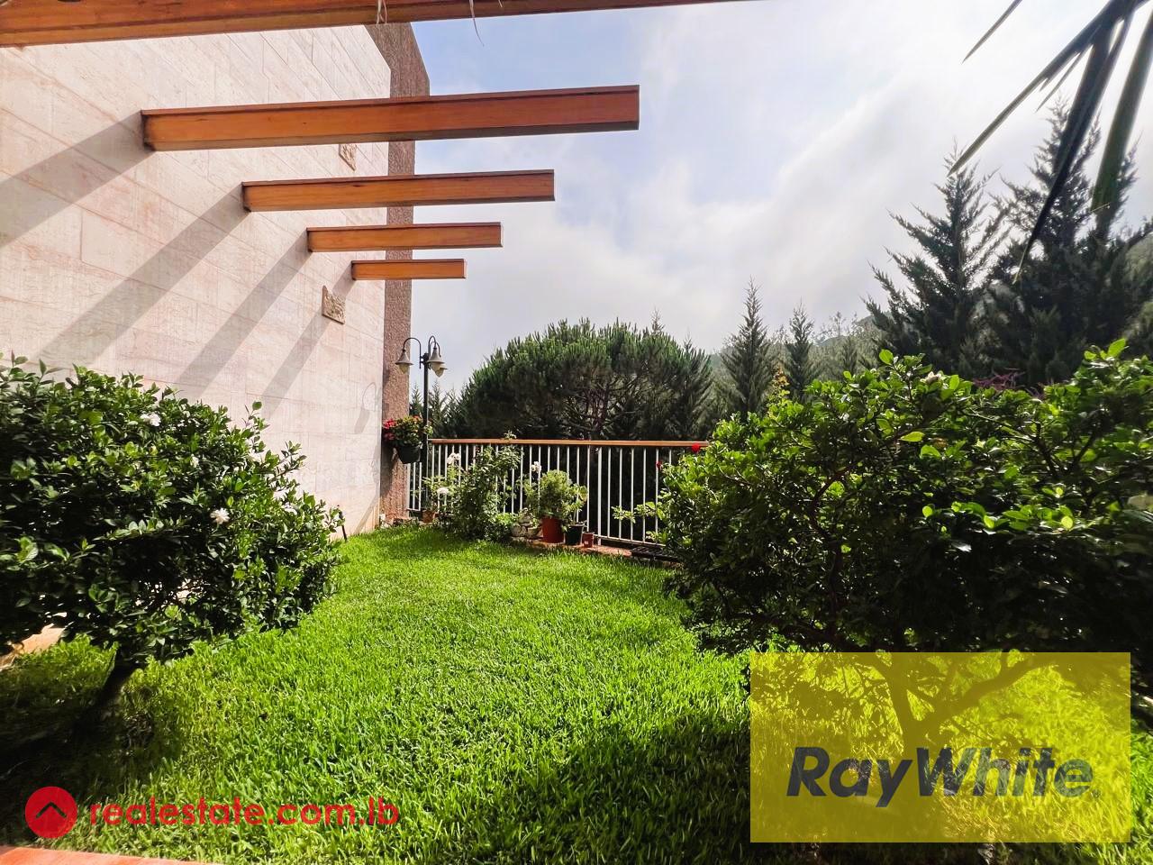 Beautiful Villa for Sale in the Wooded Hills of Baabdat - Prime Location