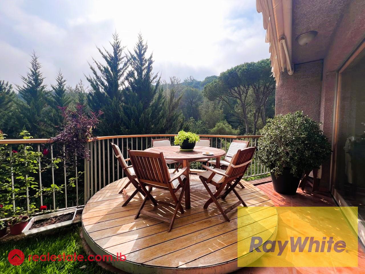 Beautiful Villa for Sale in the Wooded Hills of Baabdat - Prime Location
