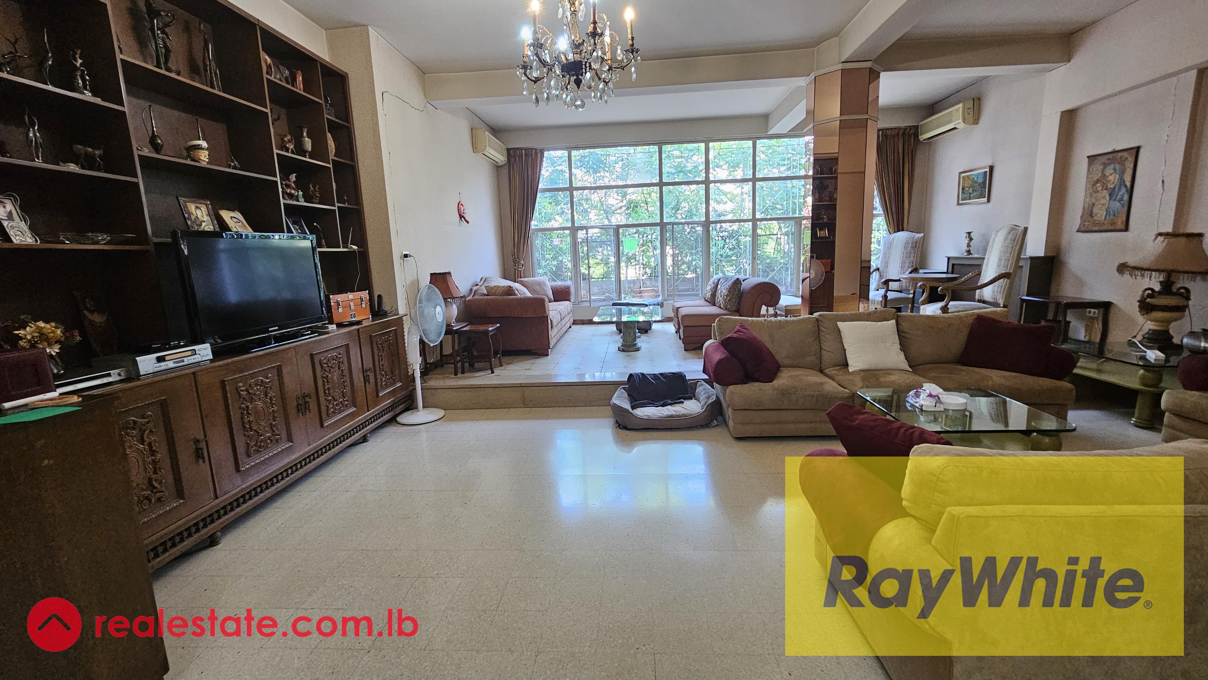 Apartment for sale in Hazmieh|Garden|Terrace