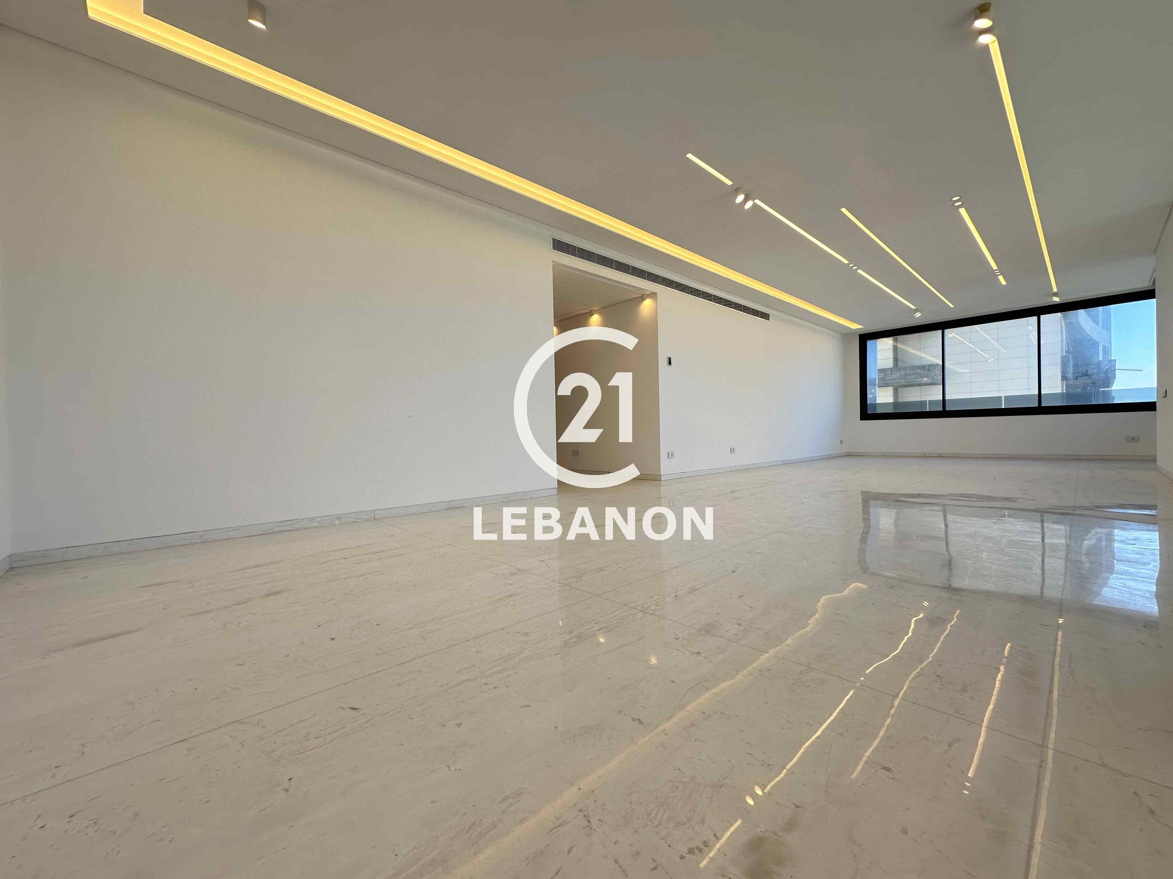 Modern 260 sqm Apartment For Sale in Ramlet El Bayda with a City View