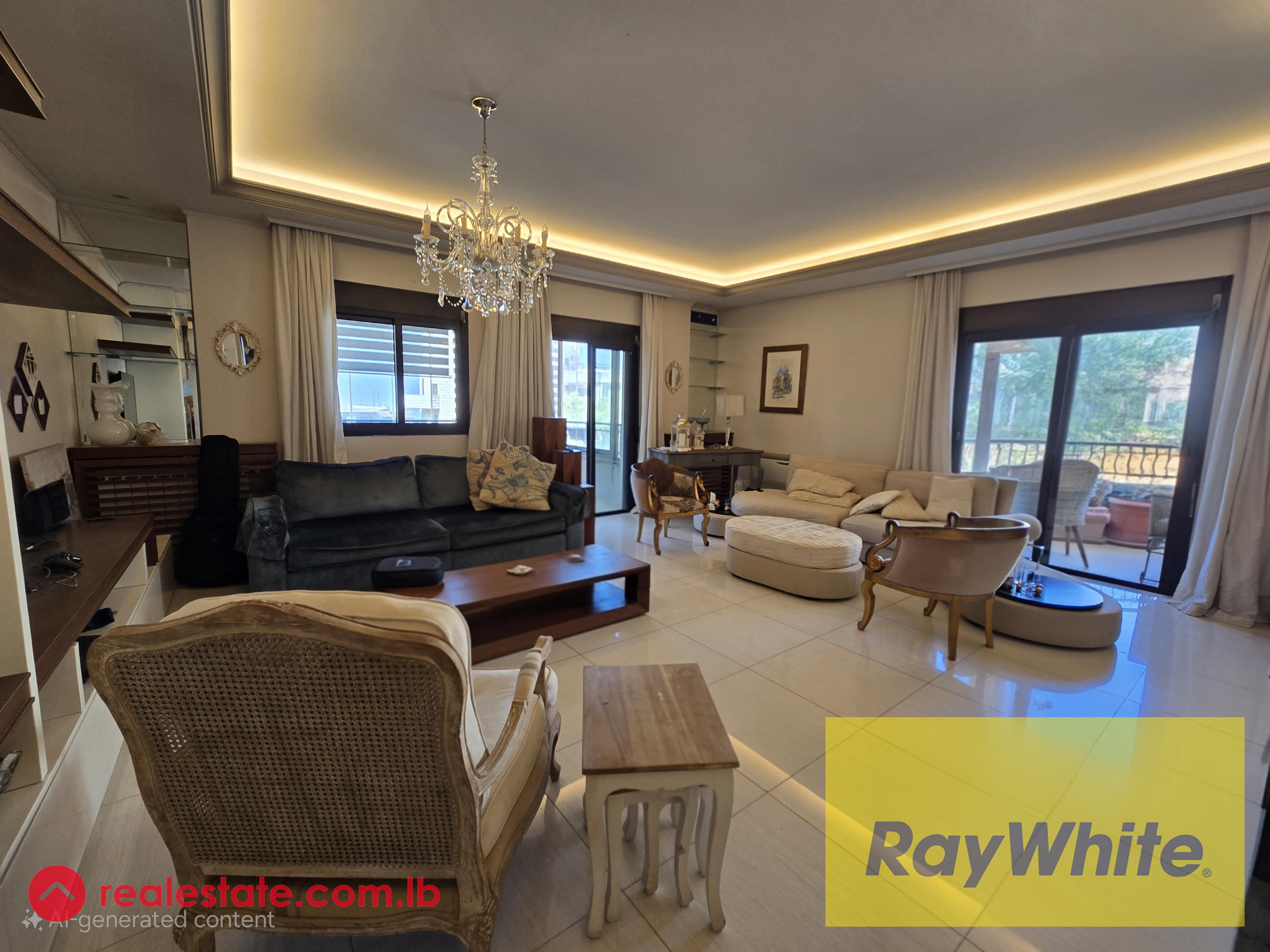 For Rent – Spacious Furnished Apartment in Awkar Belle Vue