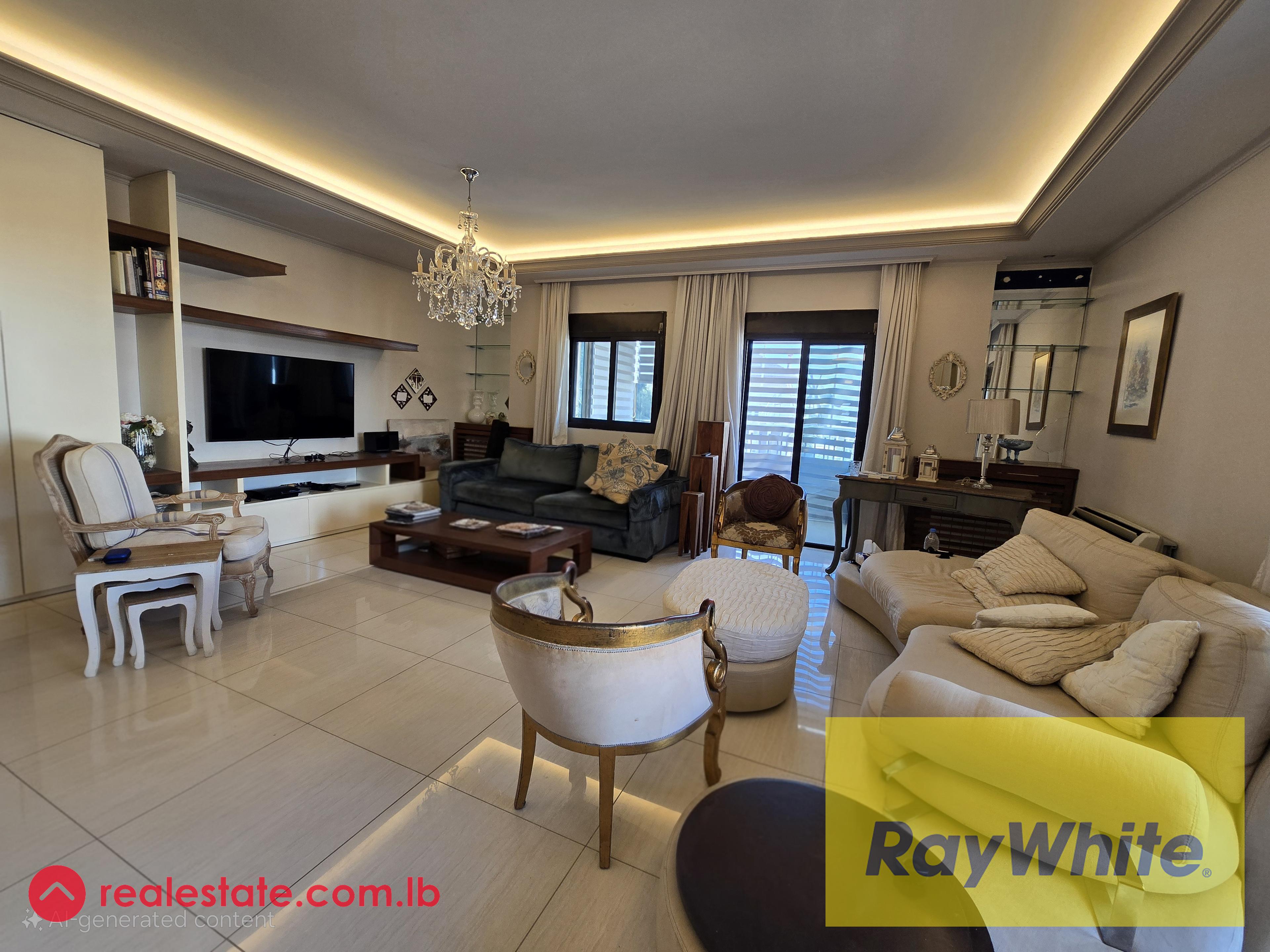 For Rent – Spacious Furnished Apartment in Awkar Belle Vue