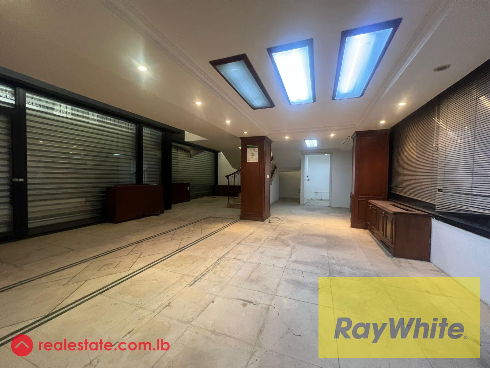 Shop for Rent in Hamra – 227 SQM, 2 Floors