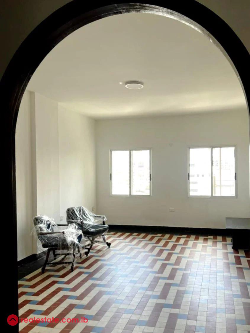 Charming Renovated 3-Bedroom Apartment in Achrafieh for sale