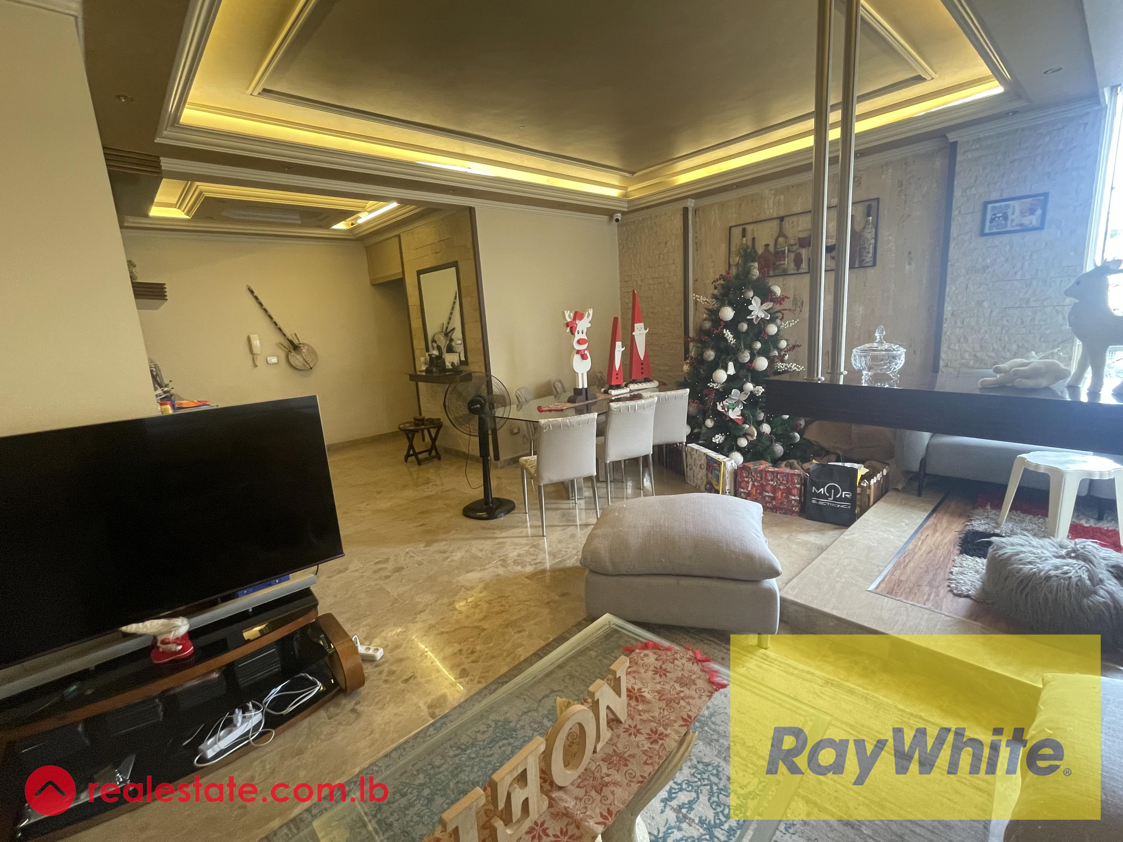 Fully Decorated Apartment for Sale in Mazraat Yachouh