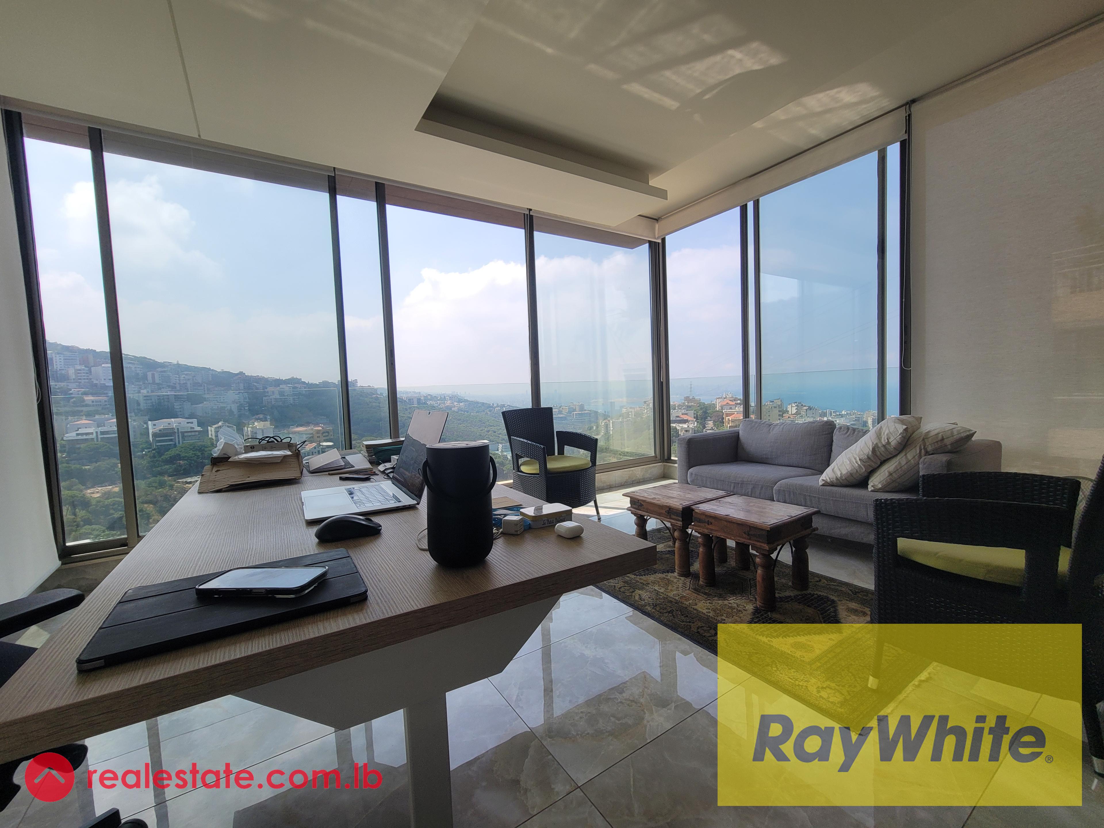 Duplex for Sale with -Terrace- Sea View In Awkar