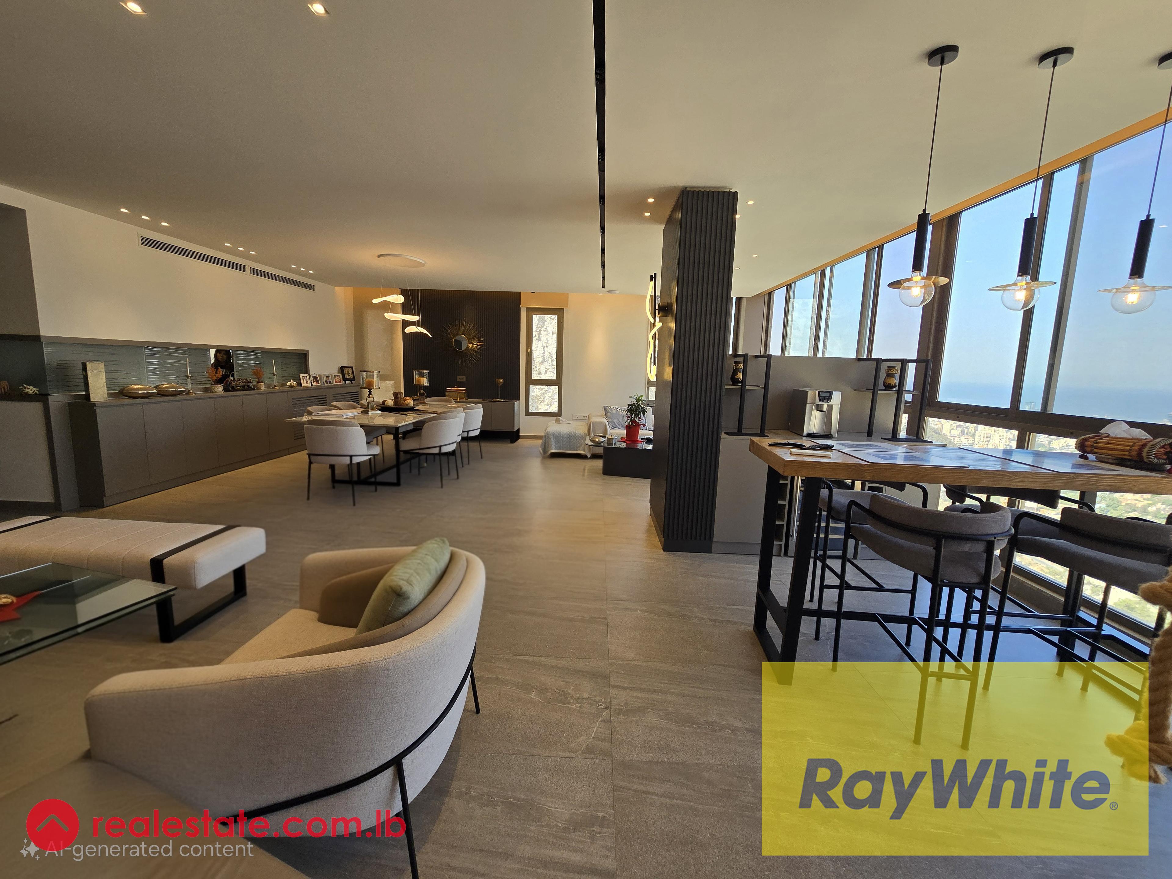 Apartment + Rooftop For Sale in Antelias