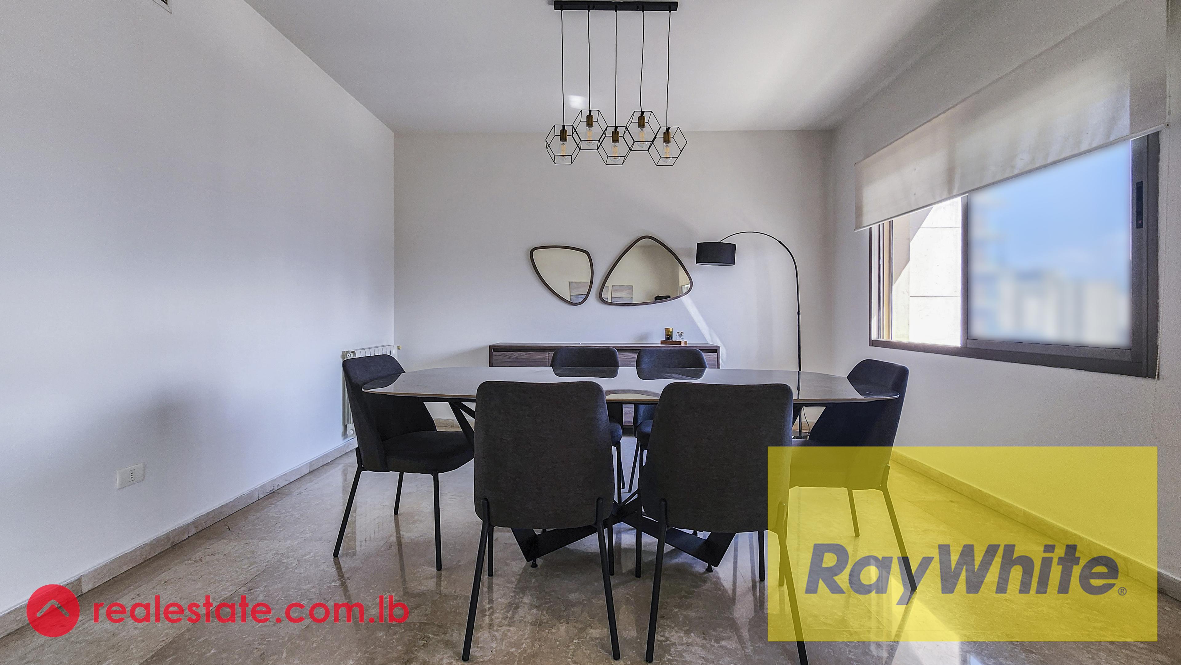 Spacious Furnished Apartment for Rent in Achrafieh