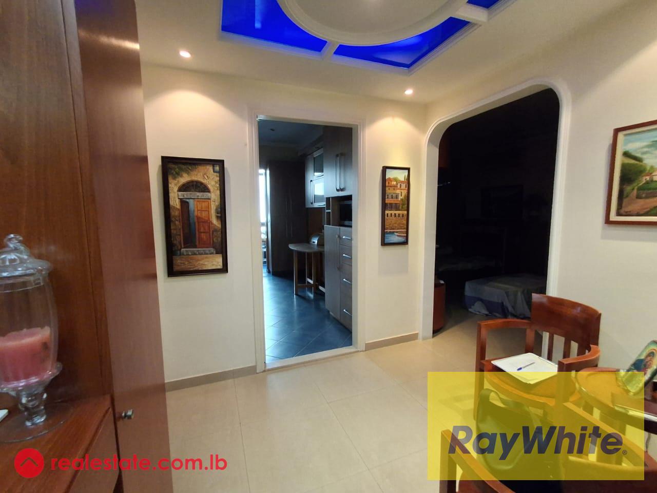 Fully furnished apartment with open view in Aoukar for rent