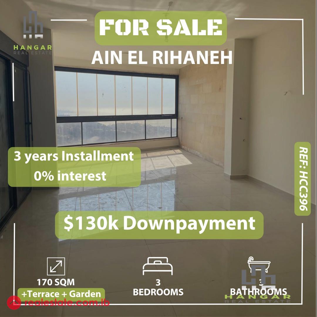 Apartment for sale in Ain El Rihaneh
