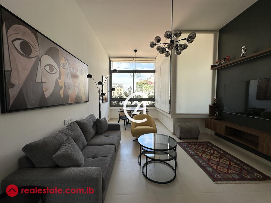 Furnished Apartment for Rent in Achrafieh with City View!