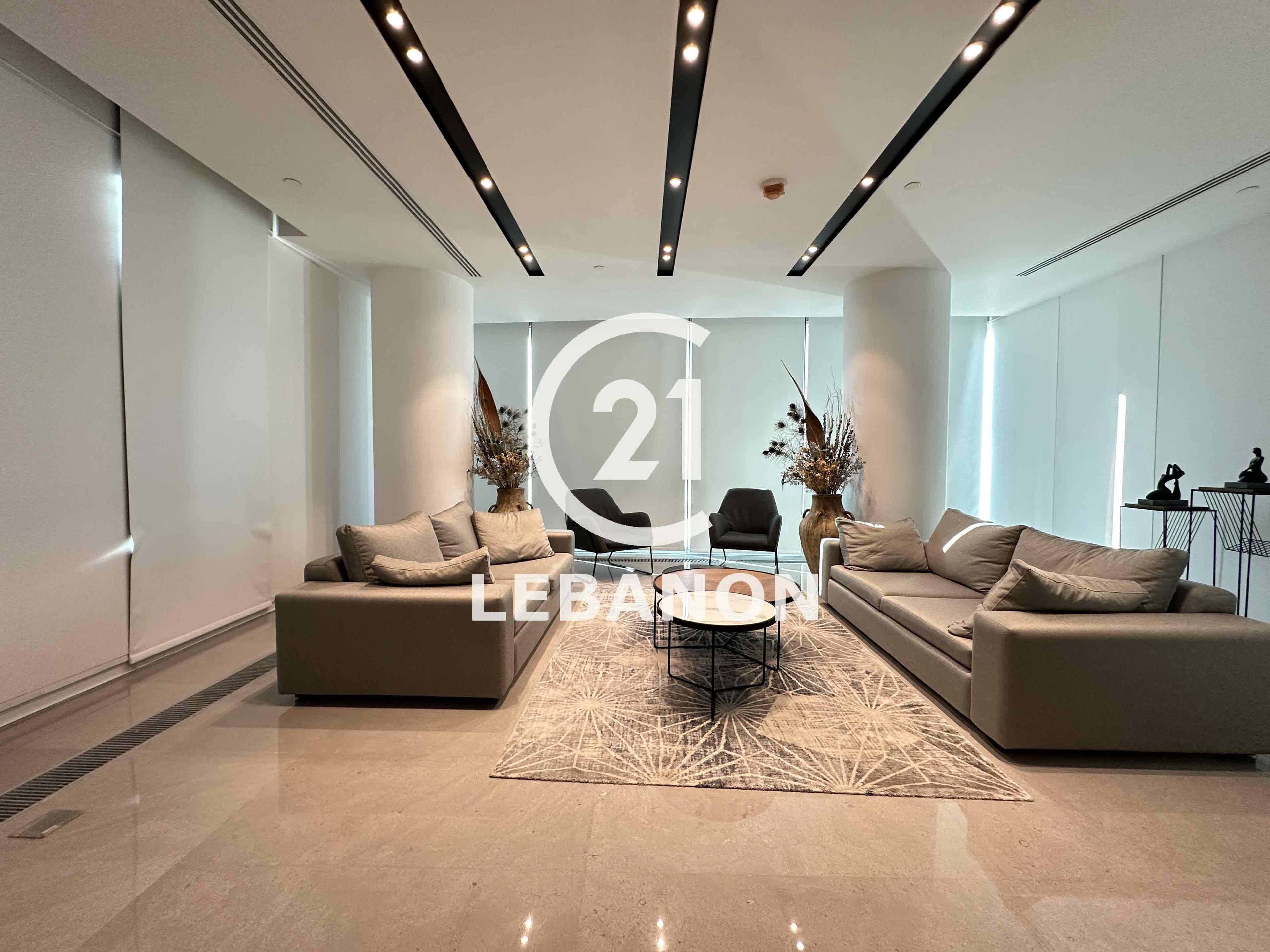 Furnished 280 sqm Apartment Furnished and a High Sea View