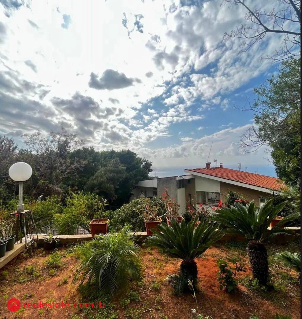 Villa For Sale in Rabieh - Prime Street - Sea Views