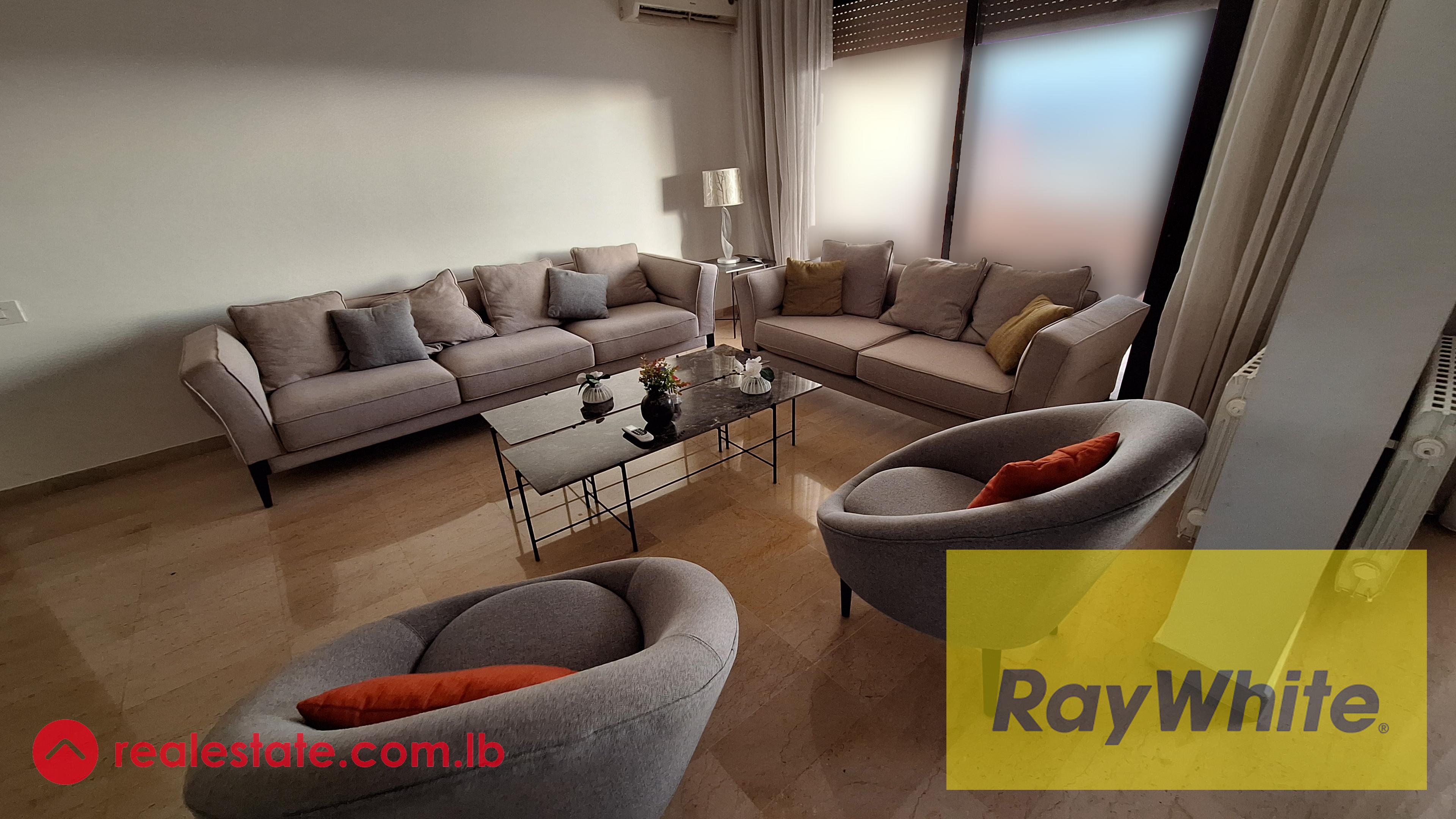 Apartment for Rent in Achrafieh | Fully Furnished | Open View