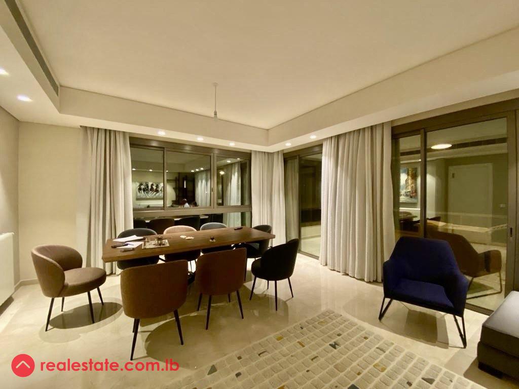 Apartment for Rent in Waterfront City Dbayeh – Sea View & Fully Furnished