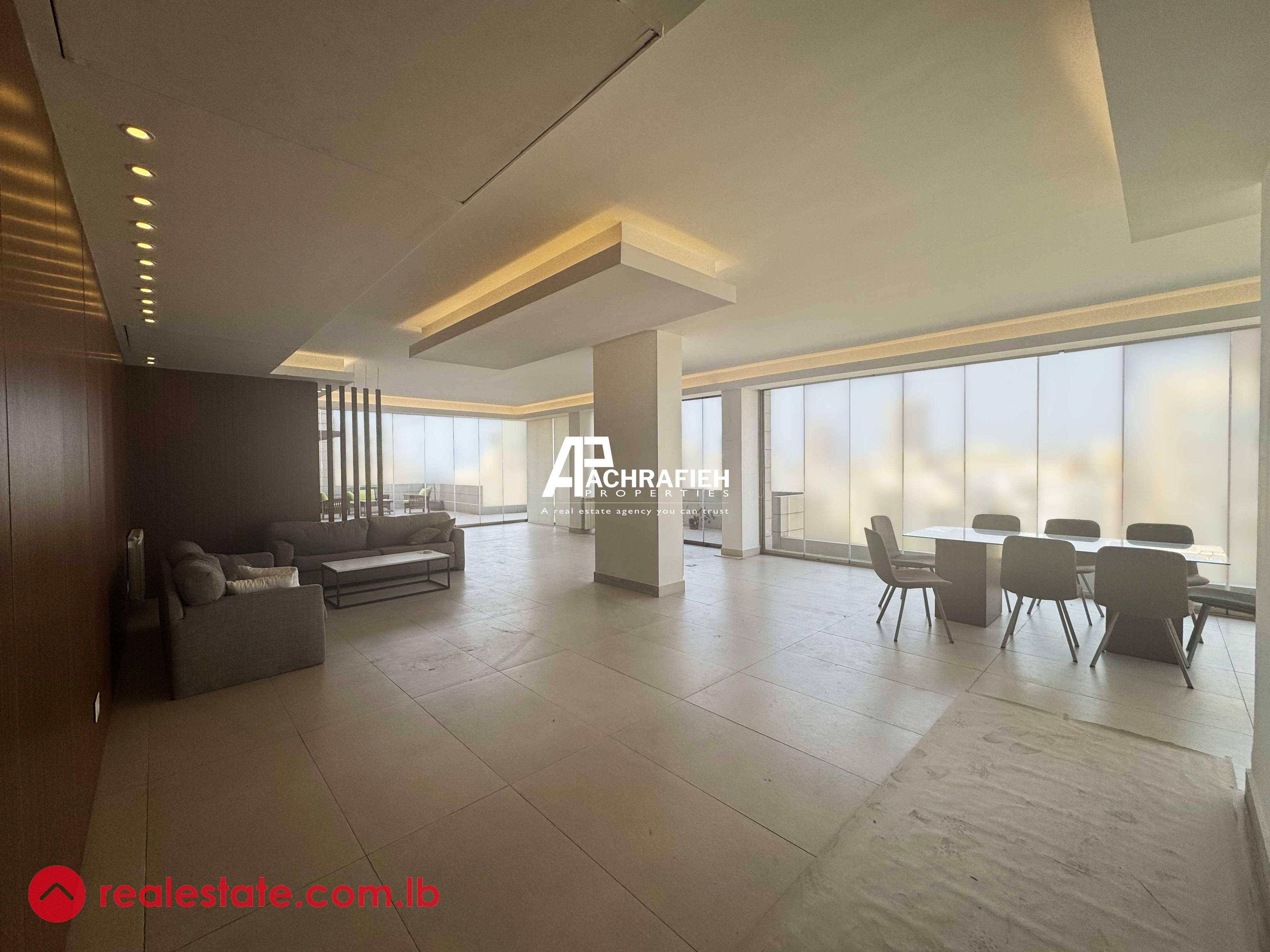 + 60 Sqm Terrace | Sea and City View | For Rent In Saifi