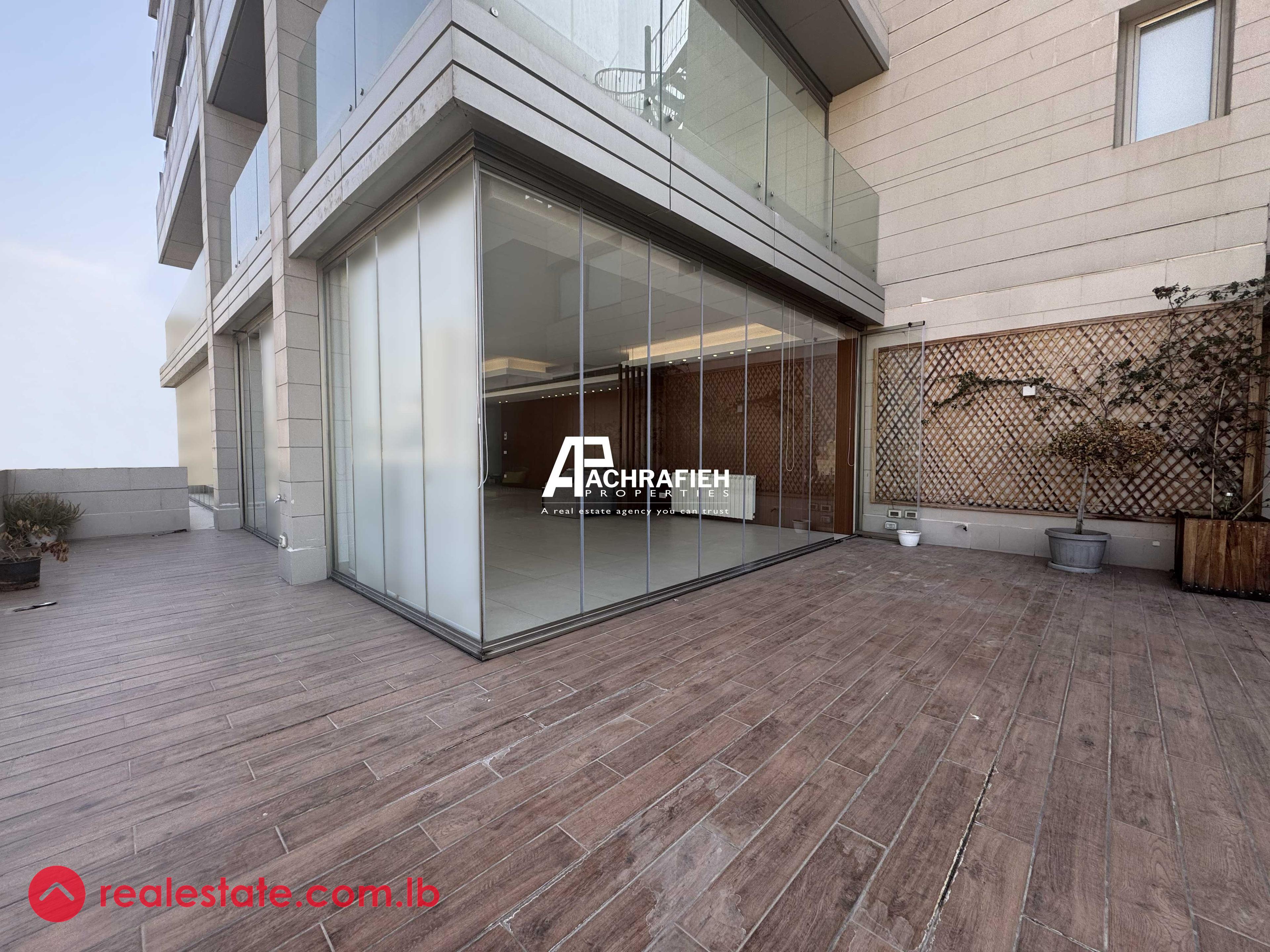 + 60 Sqm Terrace | Sea and City View | For Rent In Saifi
