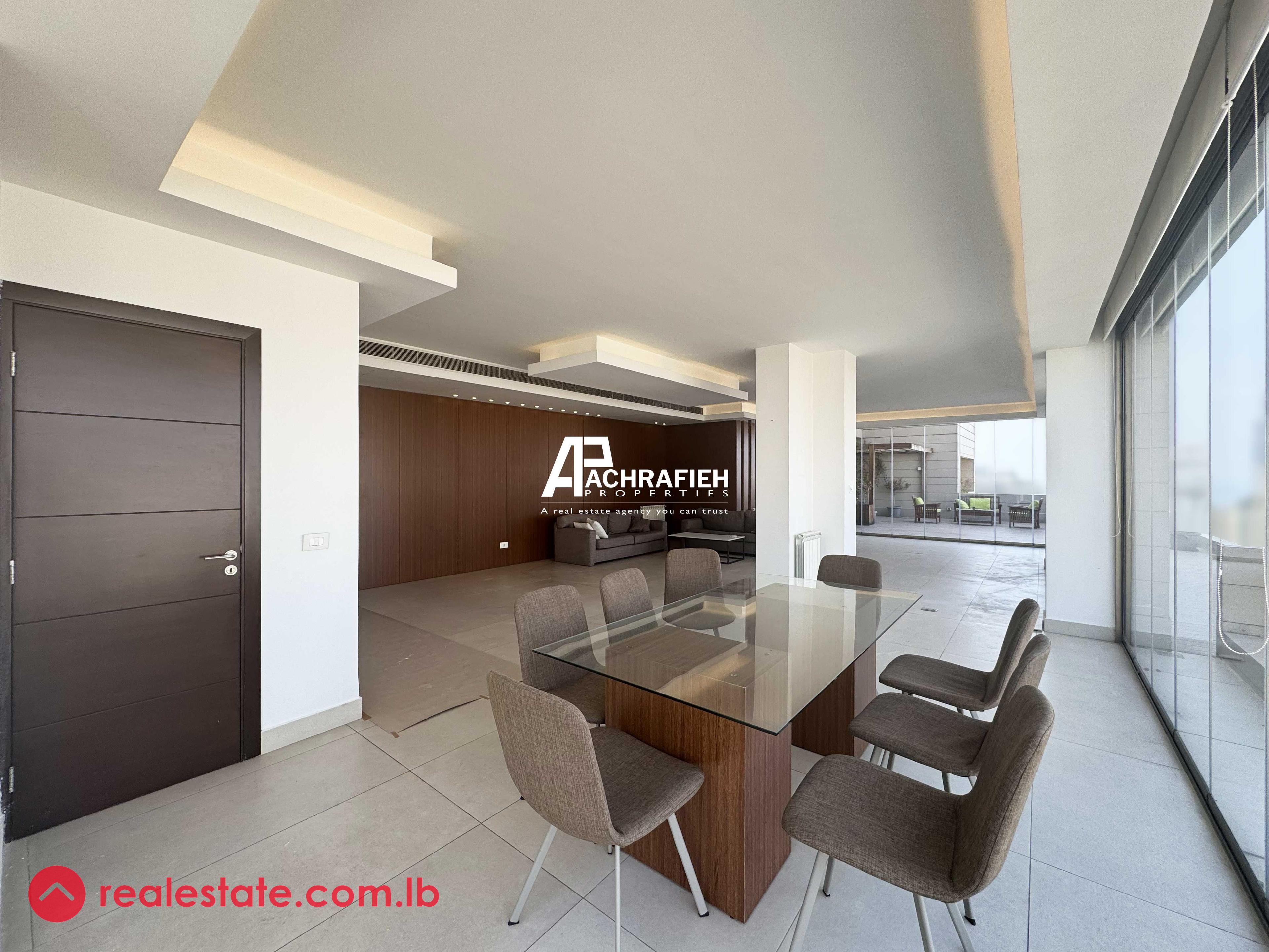 + 60 Sqm Terrace | Sea and City View | For Rent In Saifi
