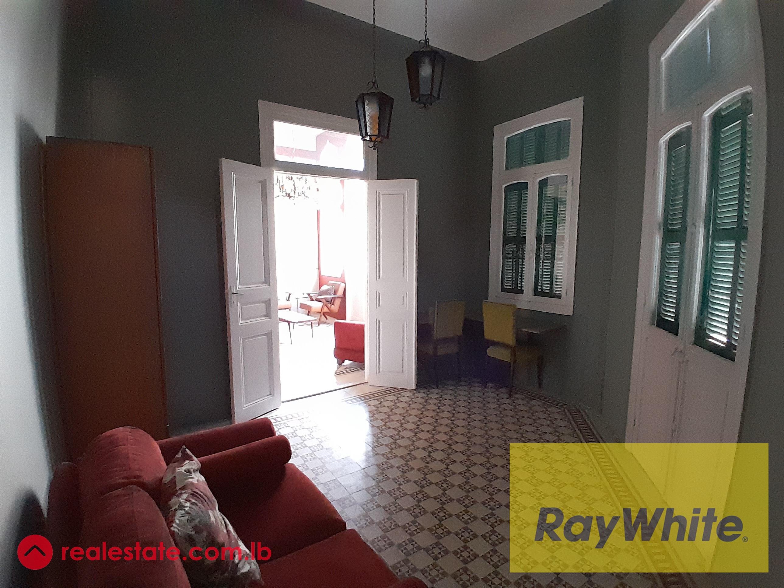 Apartment for Rent in Achrafieh – 140 sqm Furnished