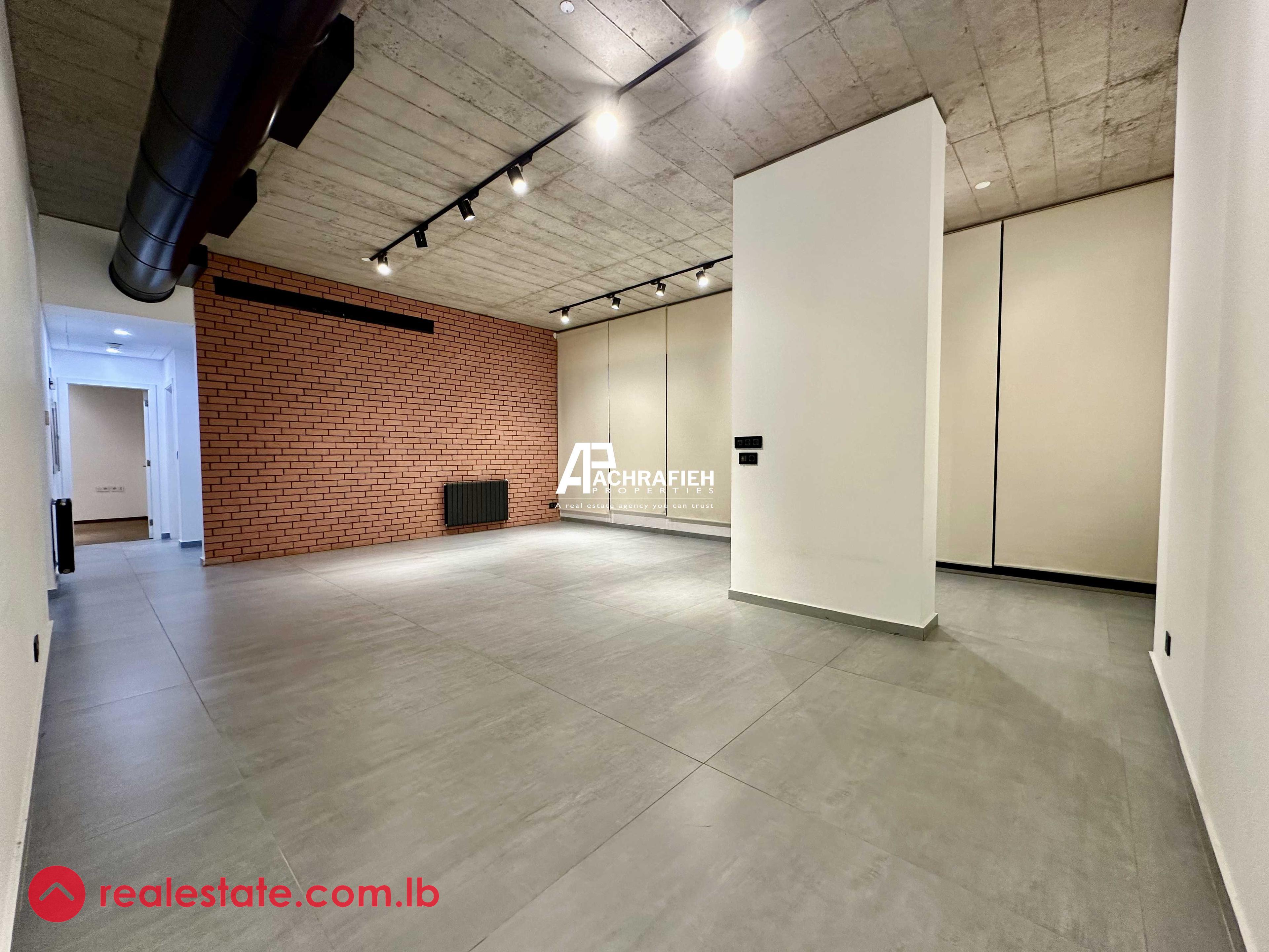 130 Sqm | Unfurnished Apartment For Rent In Achrafieh