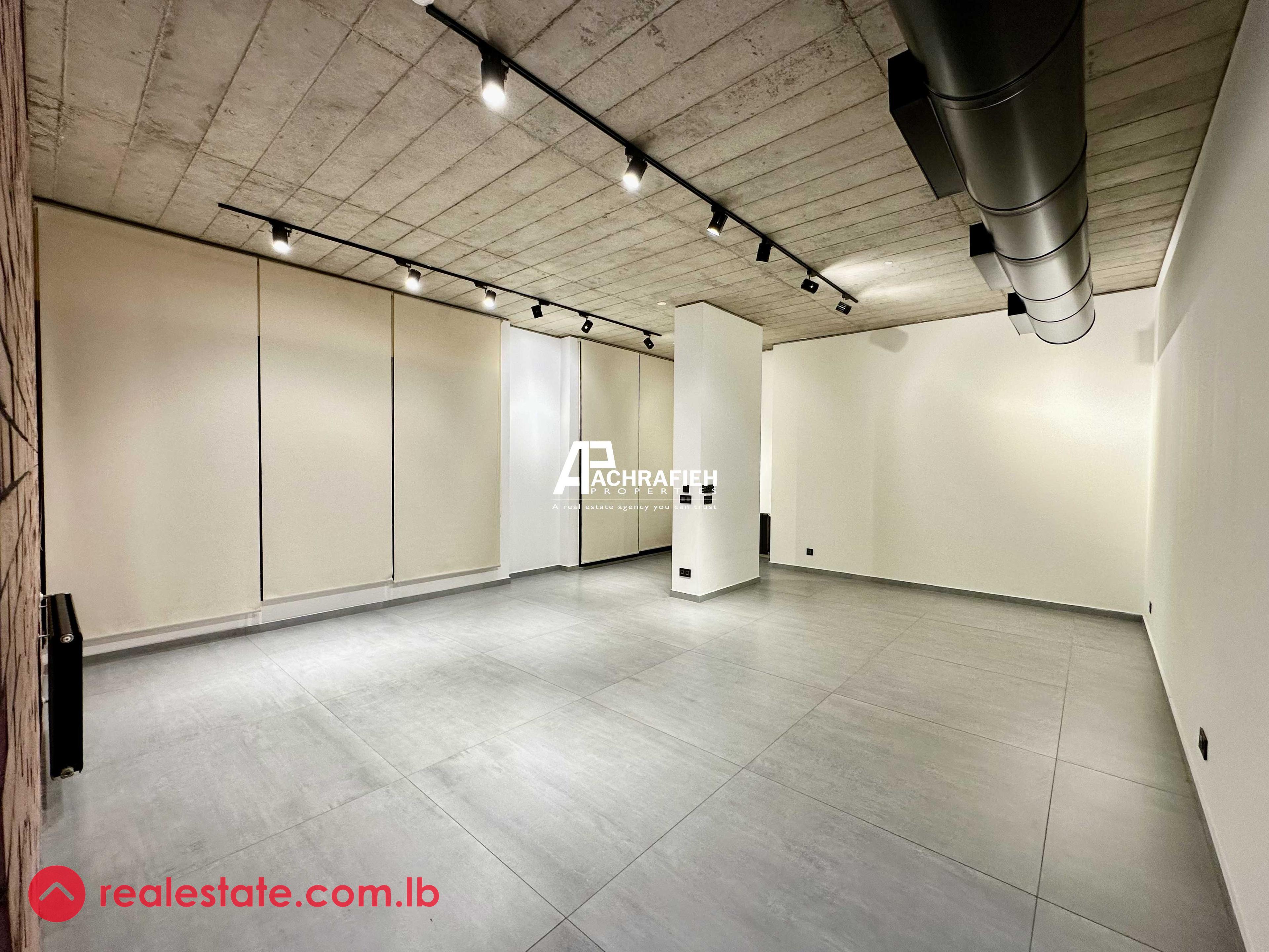 130 Sqm | Unfurnished Apartment For Rent In Achrafieh