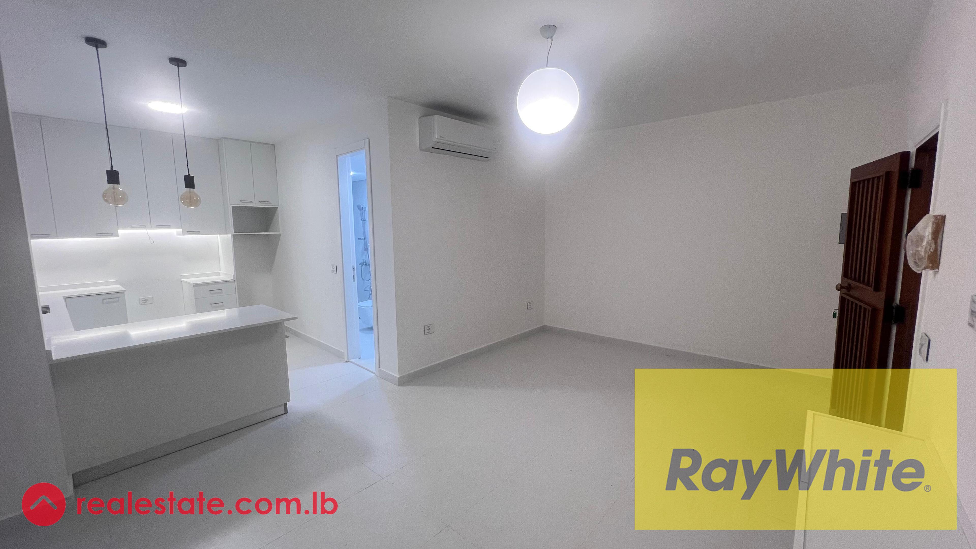 Apartment for Rent in Gemayzeh – 95 sqm (Including 25 sqm Terrace)