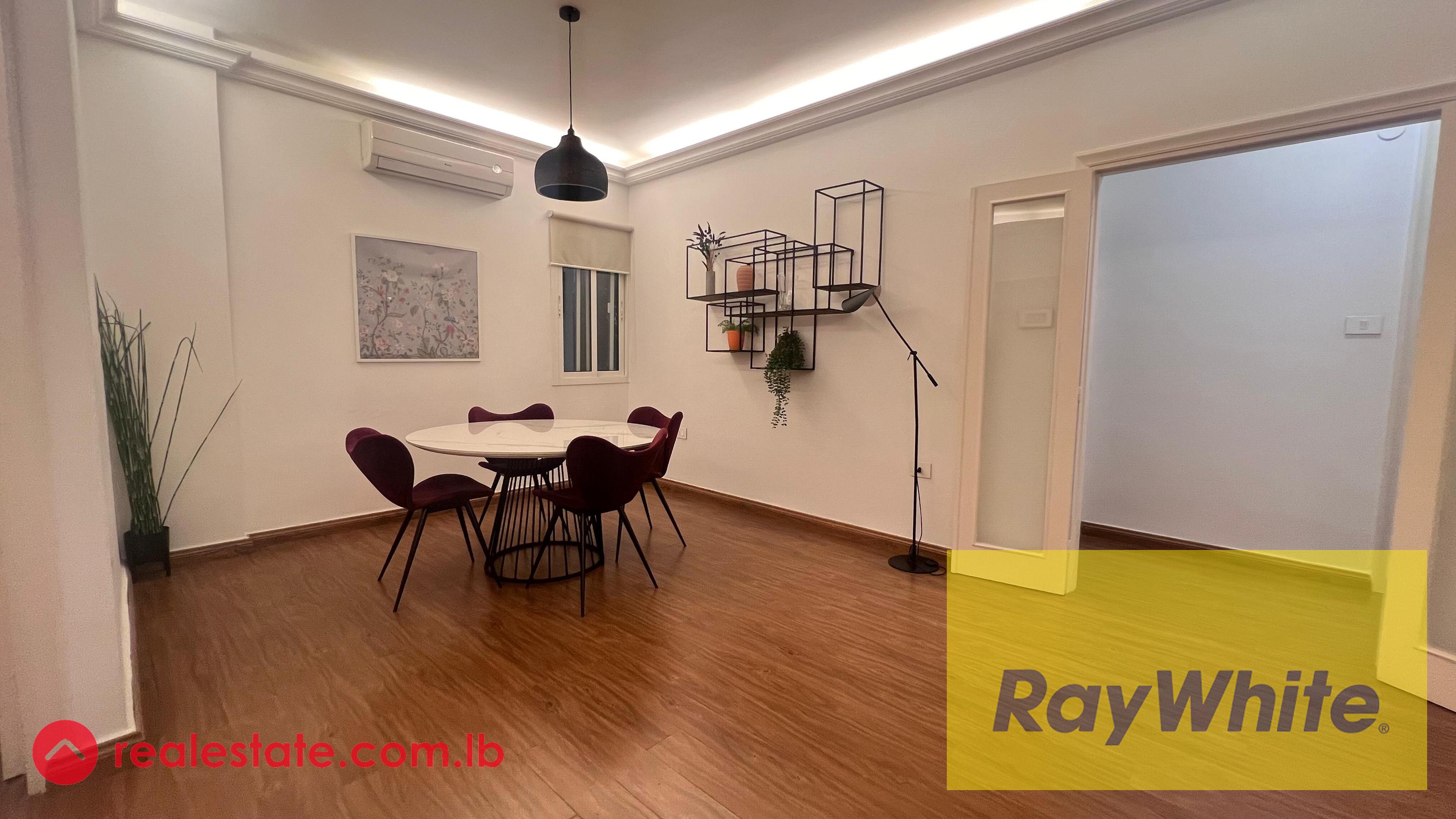Apartment for Rent in Gemayzeh – 150 sqm | Fully Furnished