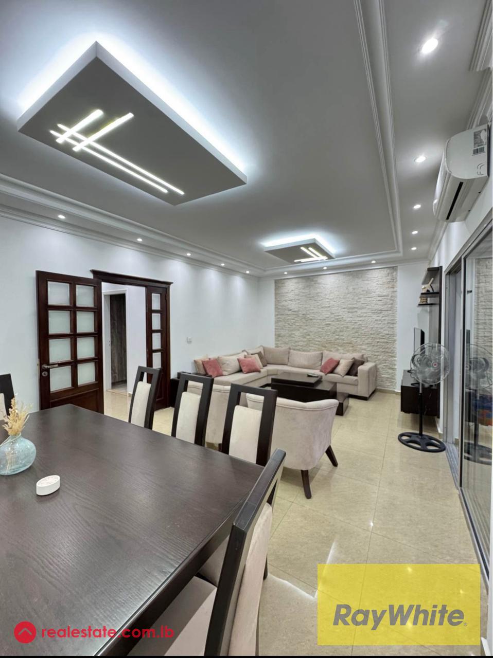 Fully Furnished And Renovated Apartment in Antelias For Sale