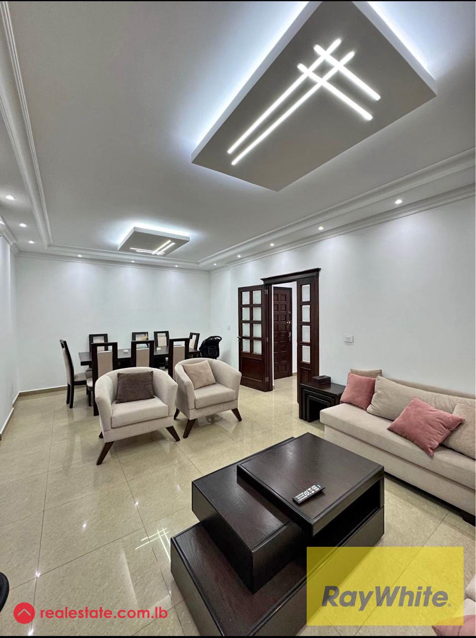 Fully Furnished And Renovated Apartment in Antelias For Sale