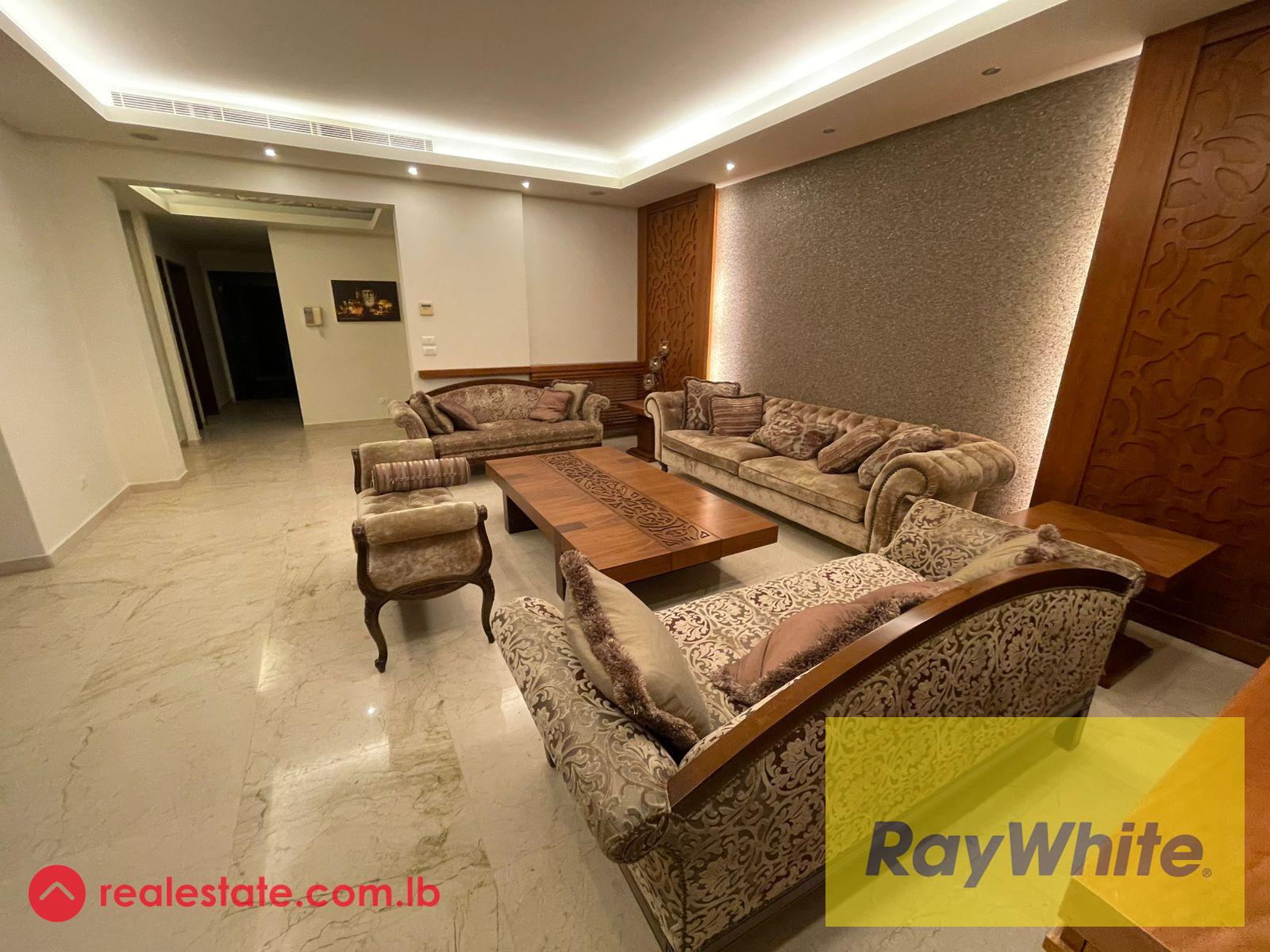 Fully Furnished Apartment For Rent in Bsalim