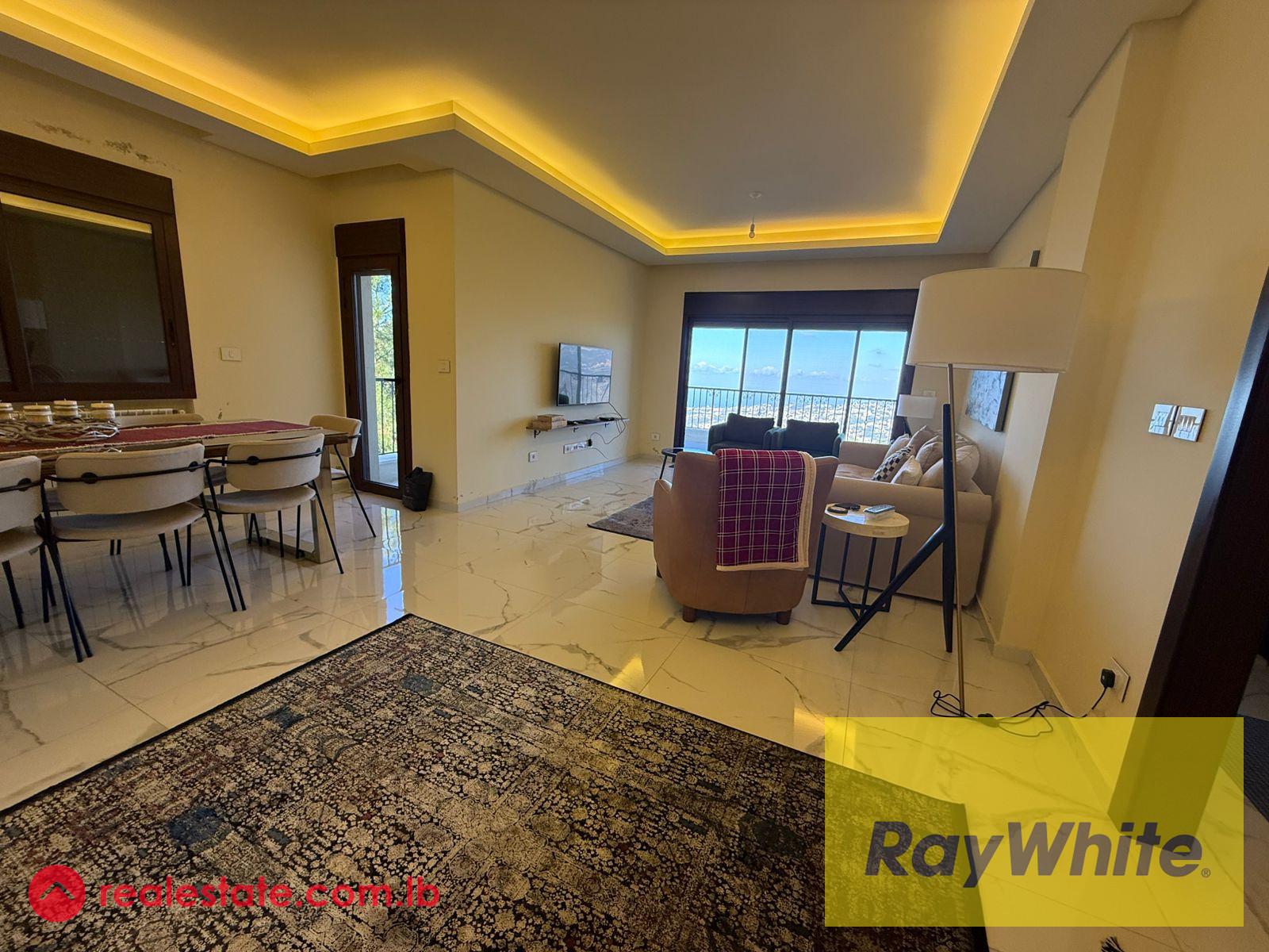 Furnished Apartment For Sale in Bikfaya