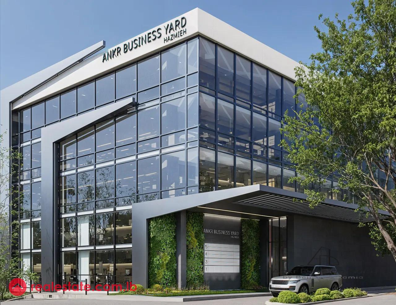 Premium Ground-Level Offices 130 – 170 sqm | Ankr Business Yard – Hazmieh’s Landmark Business Address