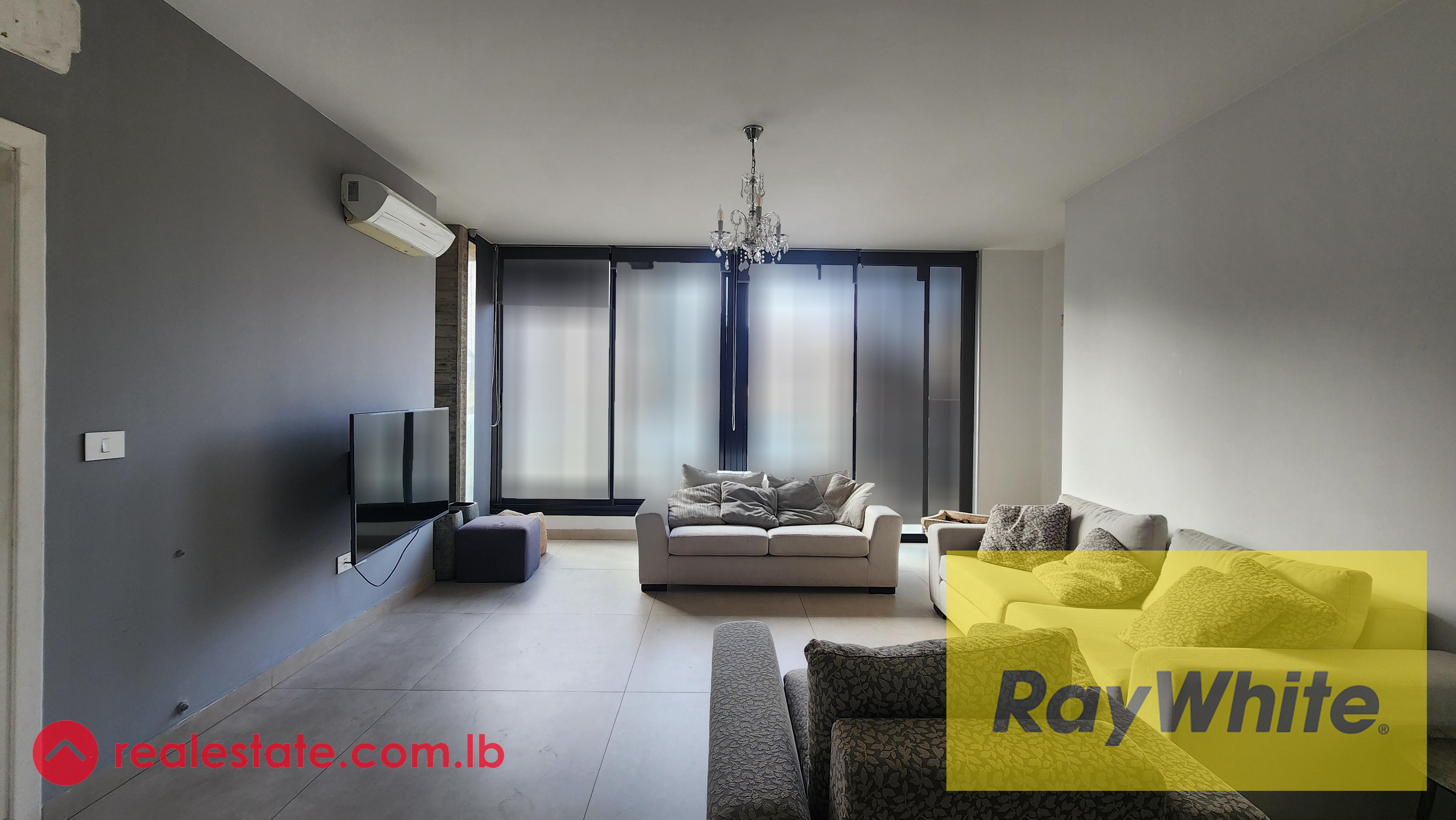 Semi-Furnished Apartment for Rent in Achrafieh – 150 sqm