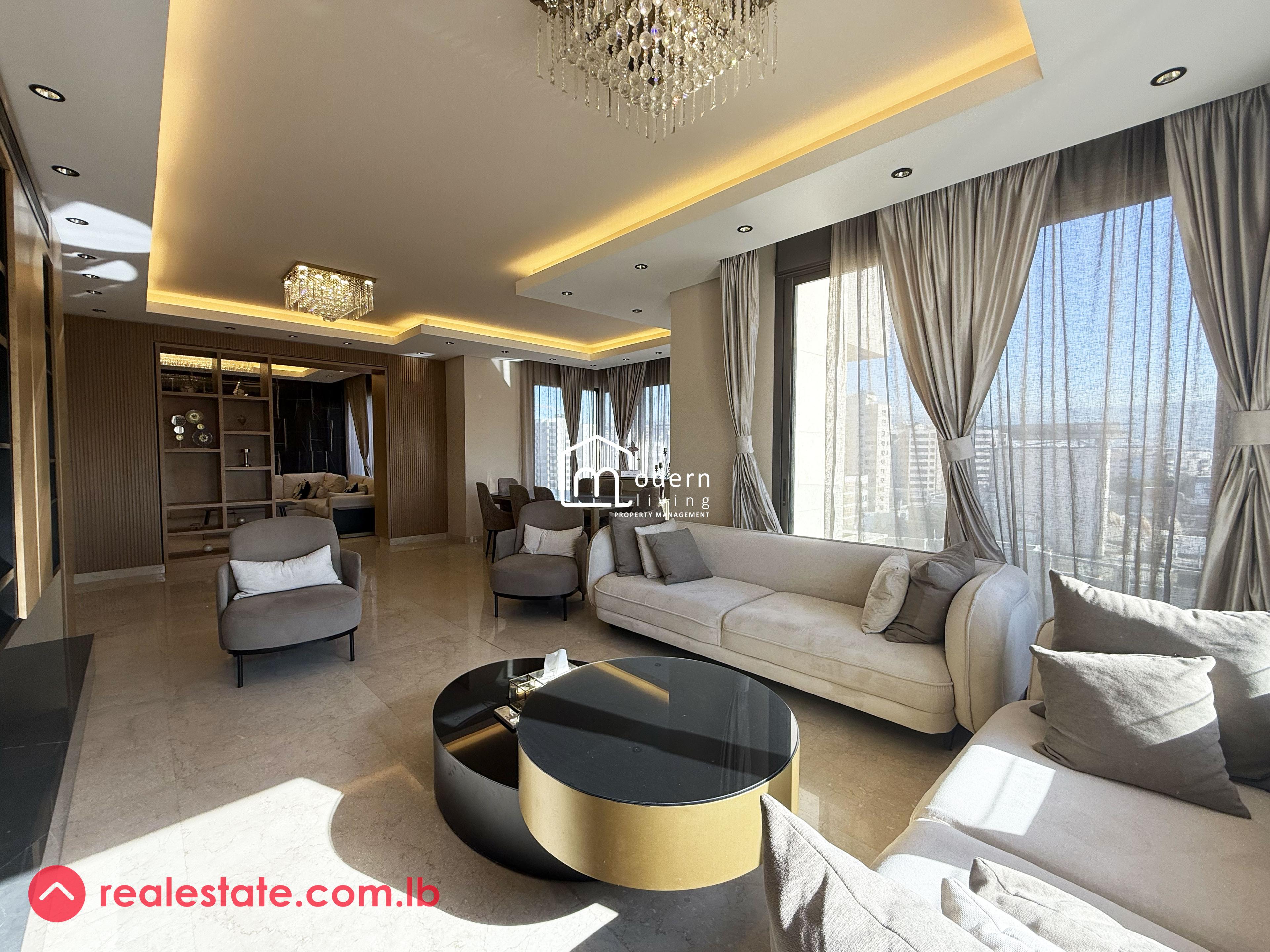 Partial Sea View | Furnished Apartment For Sale in Jnah