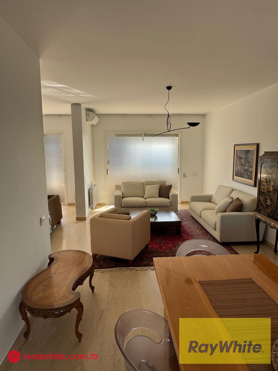 Fully Furnished Apartment for Rent in Achrafieh – 200 sqm